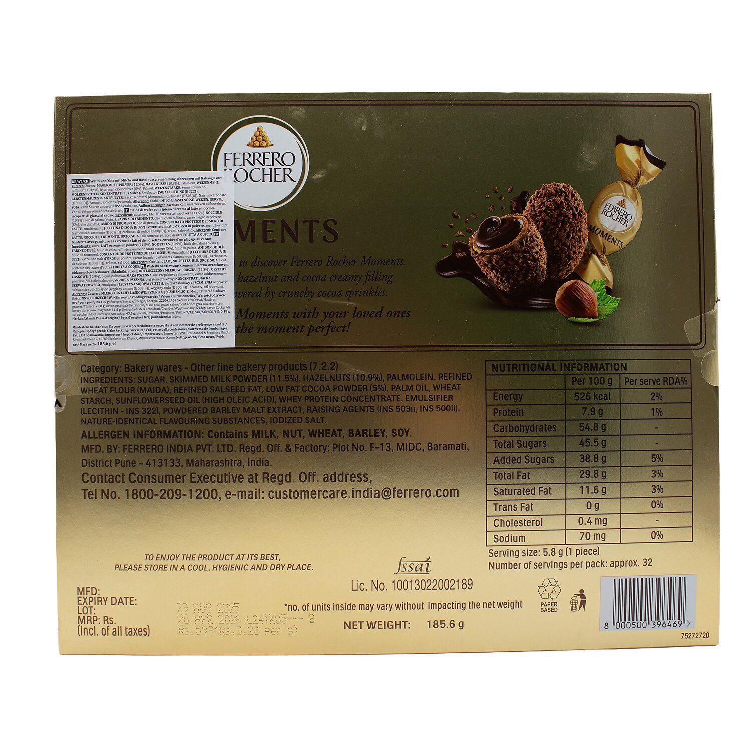 FERRERO ROCHER Süßigkeit