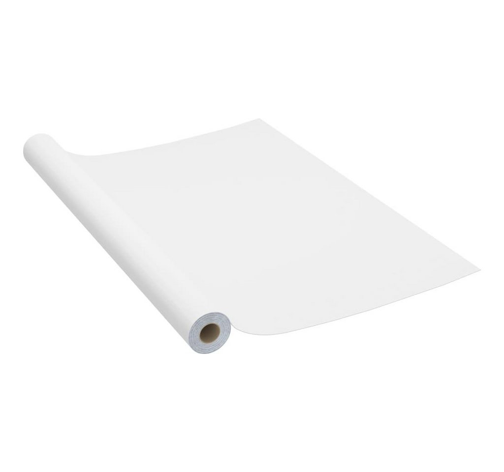 Thumbnail - vidaXL Wandpaneel Selbstklebende Möbelfolie Weiß 500 x 90 cm PVC Schrank Folie Beklebung