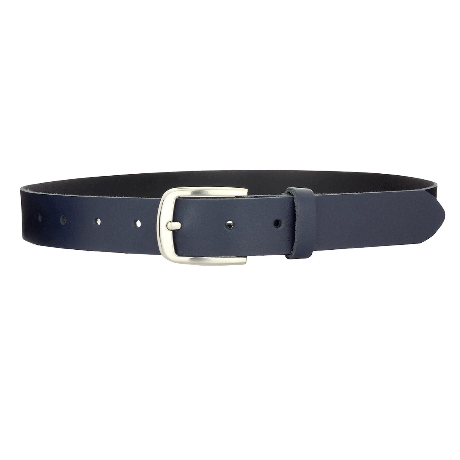 Manza Ledergürtel Gürtel Ledergürtel 3cm breit Echt Leder Jeansgürtel Unisex Kürzbar