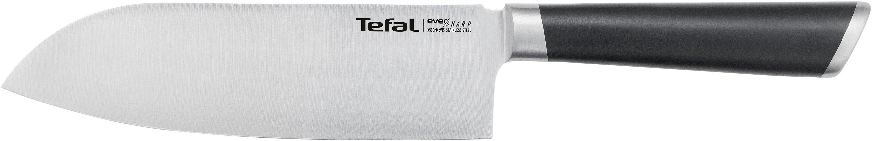 Tefal Messer-Set K25790 Ever und S Sharp 2-tlg), lang anhaltende Edelstahl, Schärfe Schneidleistung (Set