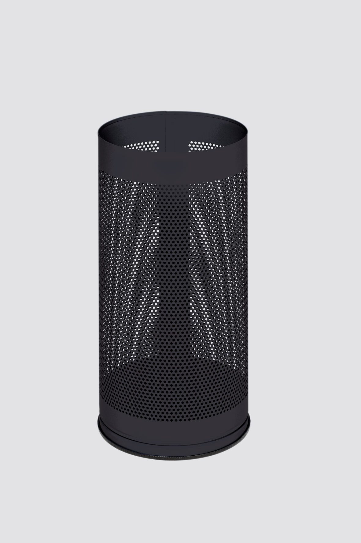 PROREGAL® Schirmständer Dekorativer Schirmständer gelocht 61x27x27cm Anthrazit