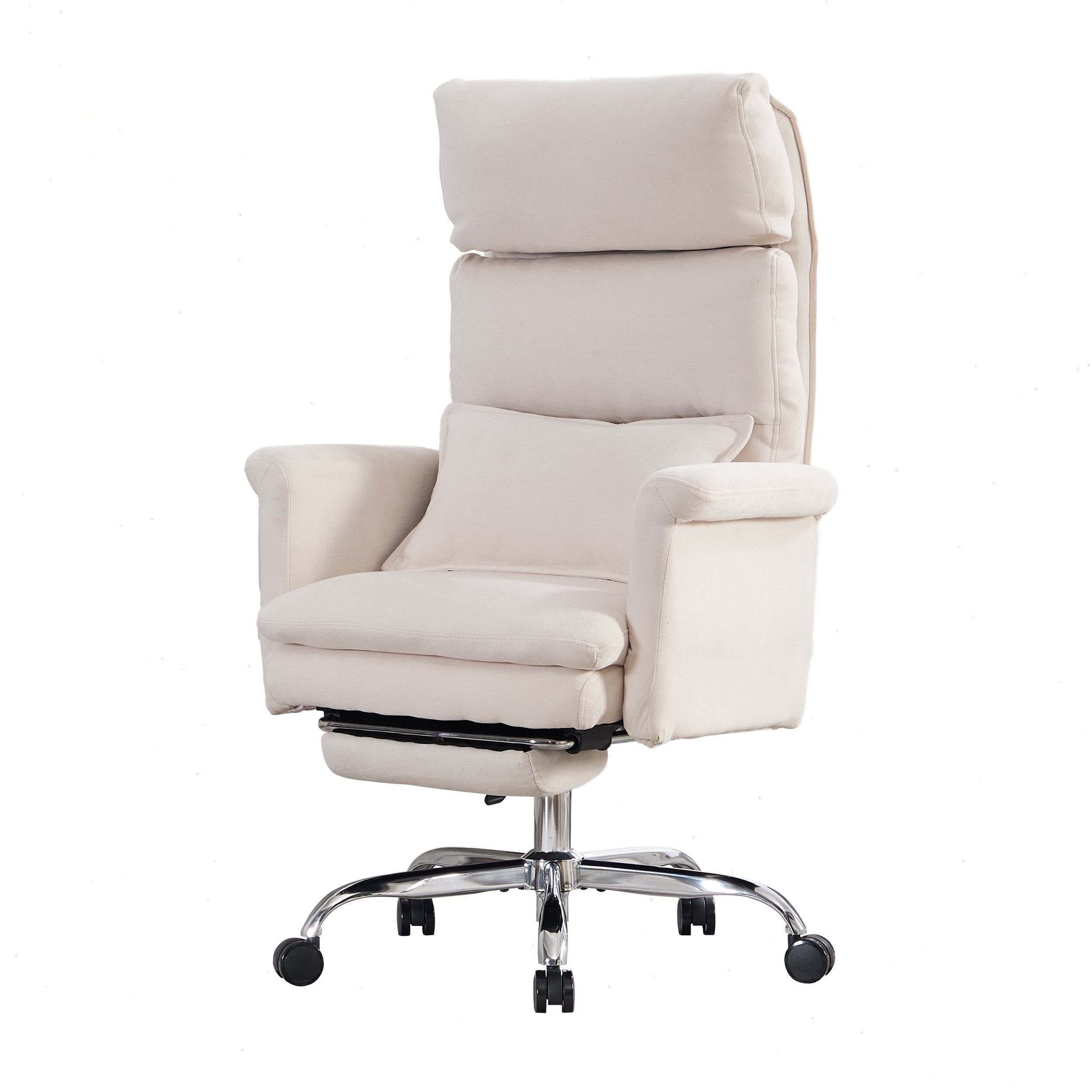 UEV Bürostuhl Ergonomisch mit Fußstütze Verstellbarer Kopfstütze (mit klapp günstig online kaufen