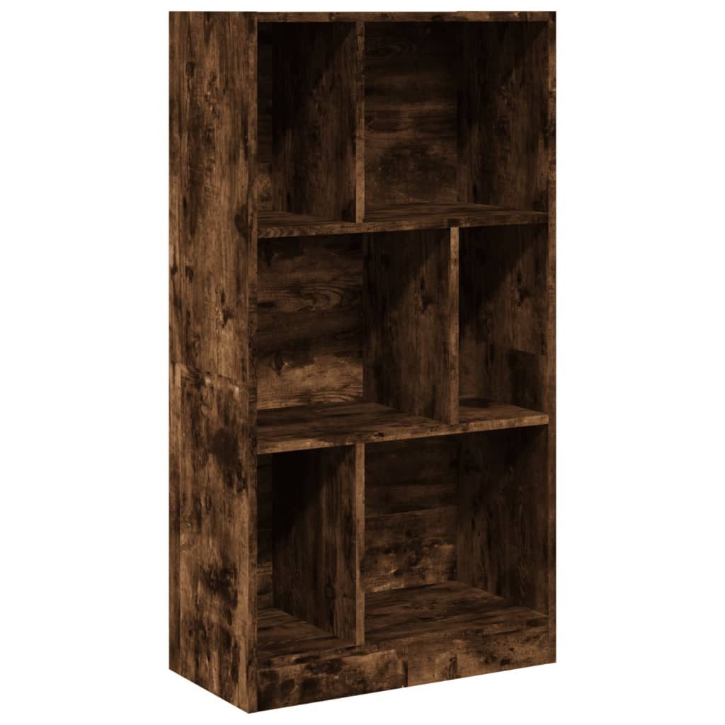 vidaXL Bücherregal Bücherregal Räuchereiche 57x28,5x107,5 cm günstig online kaufen
