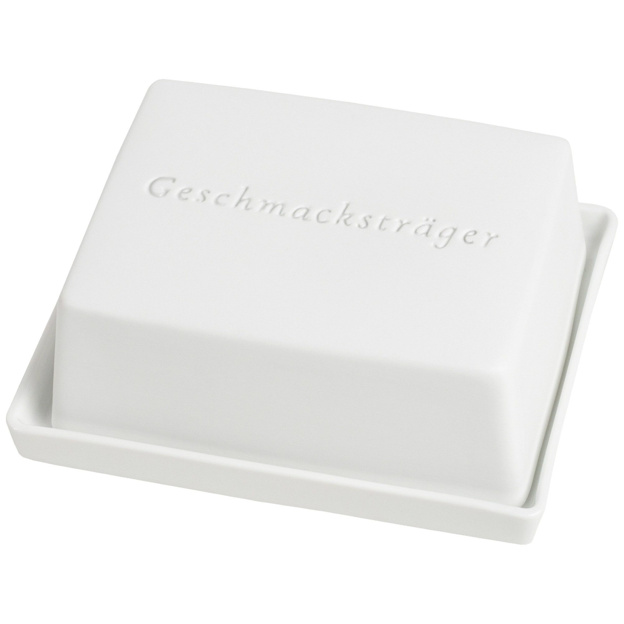 Räder Butterdose räder Grosse Butterdose Geschmacksträger Weiß, Porzellan