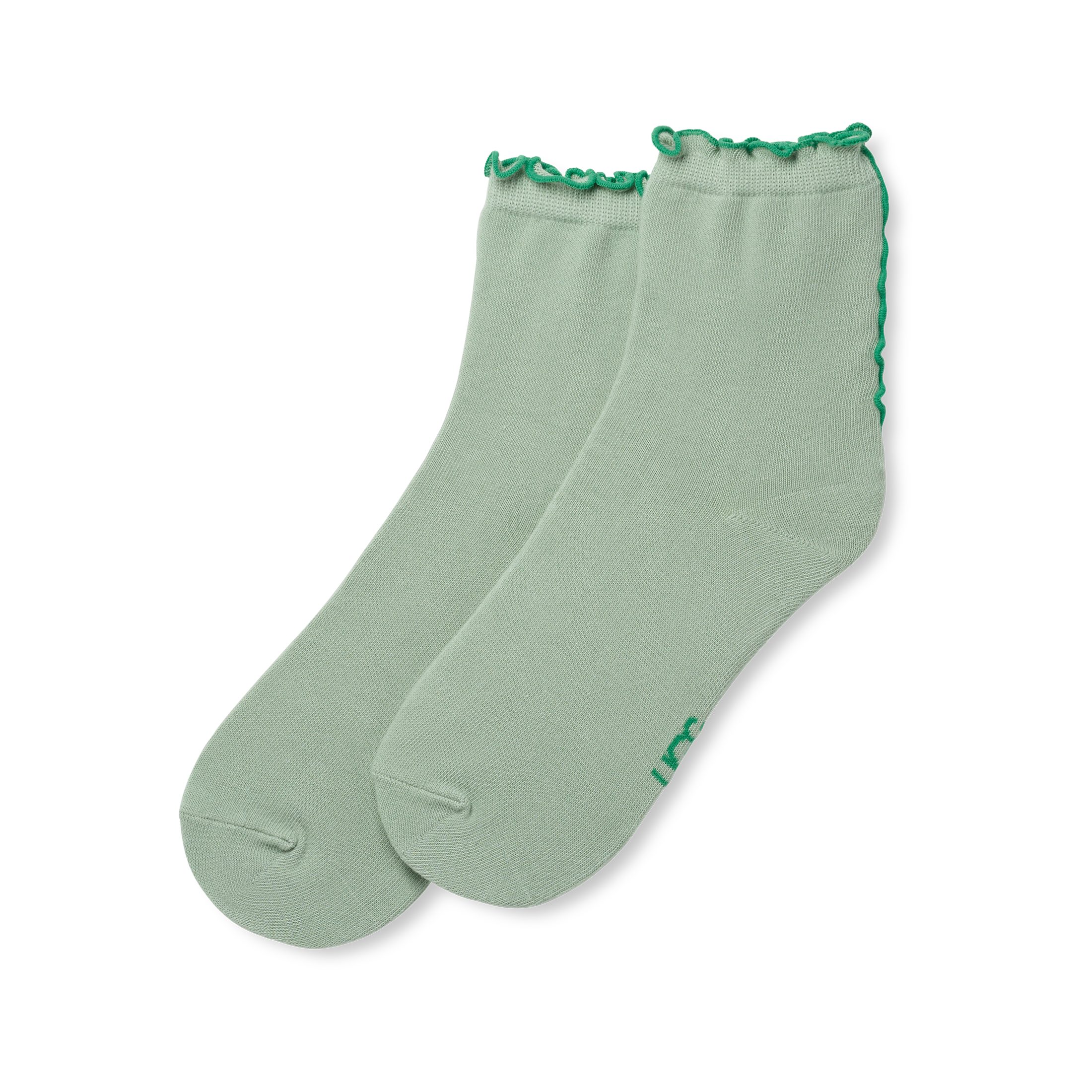 UGG Socken KARSYN LETTUCE EDGE QUARTER II (1-Paar) Strümpfe mit UGG-Markenl günstig online kaufen