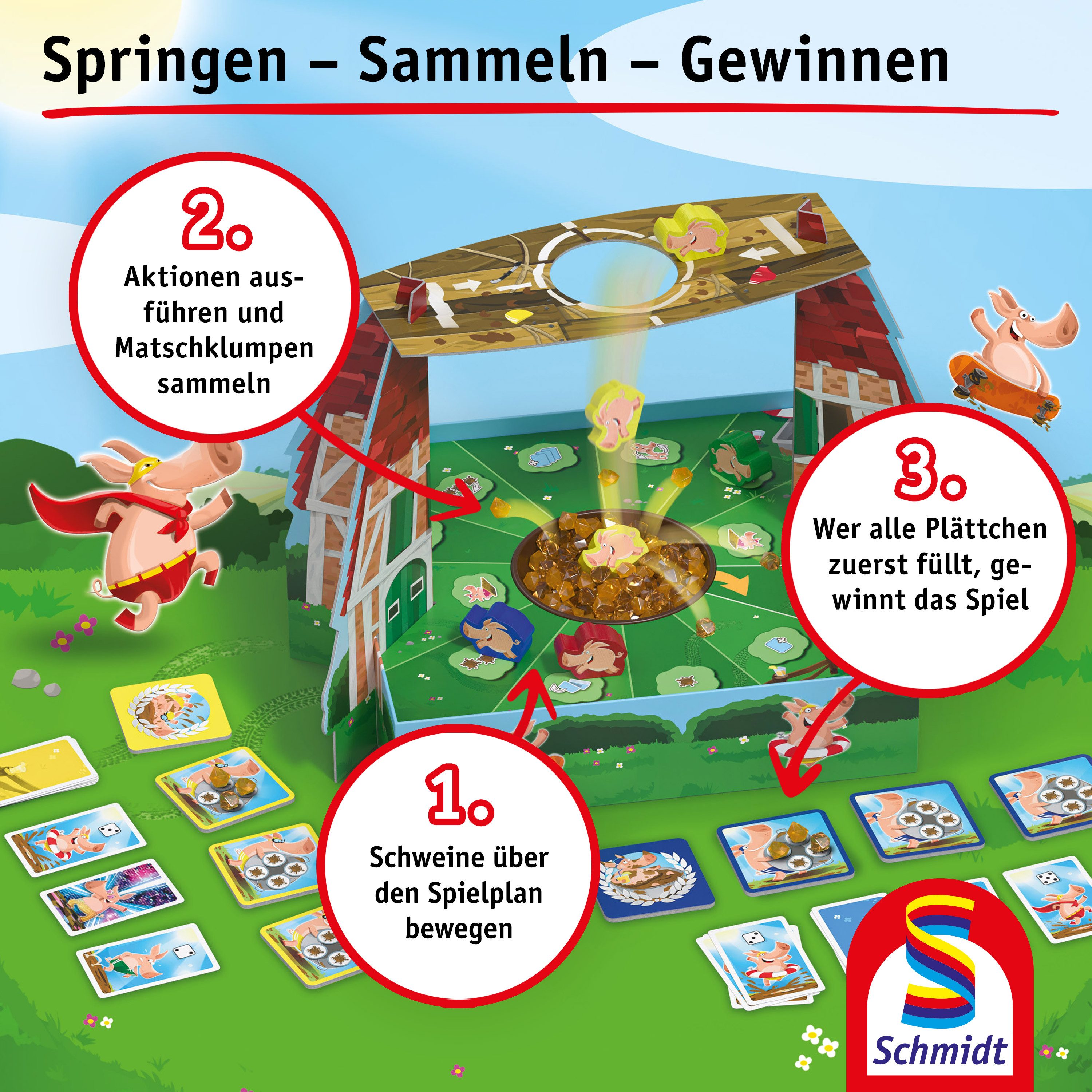 Schmidt Spiele Spiel Matsch-Party, Kinderspiel