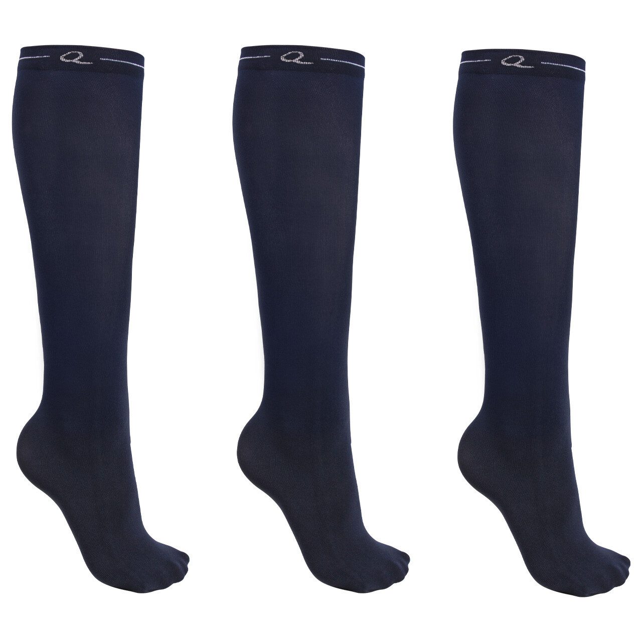 QHP Reitstrümpfe Kniestrümpfe (3er-Pack)