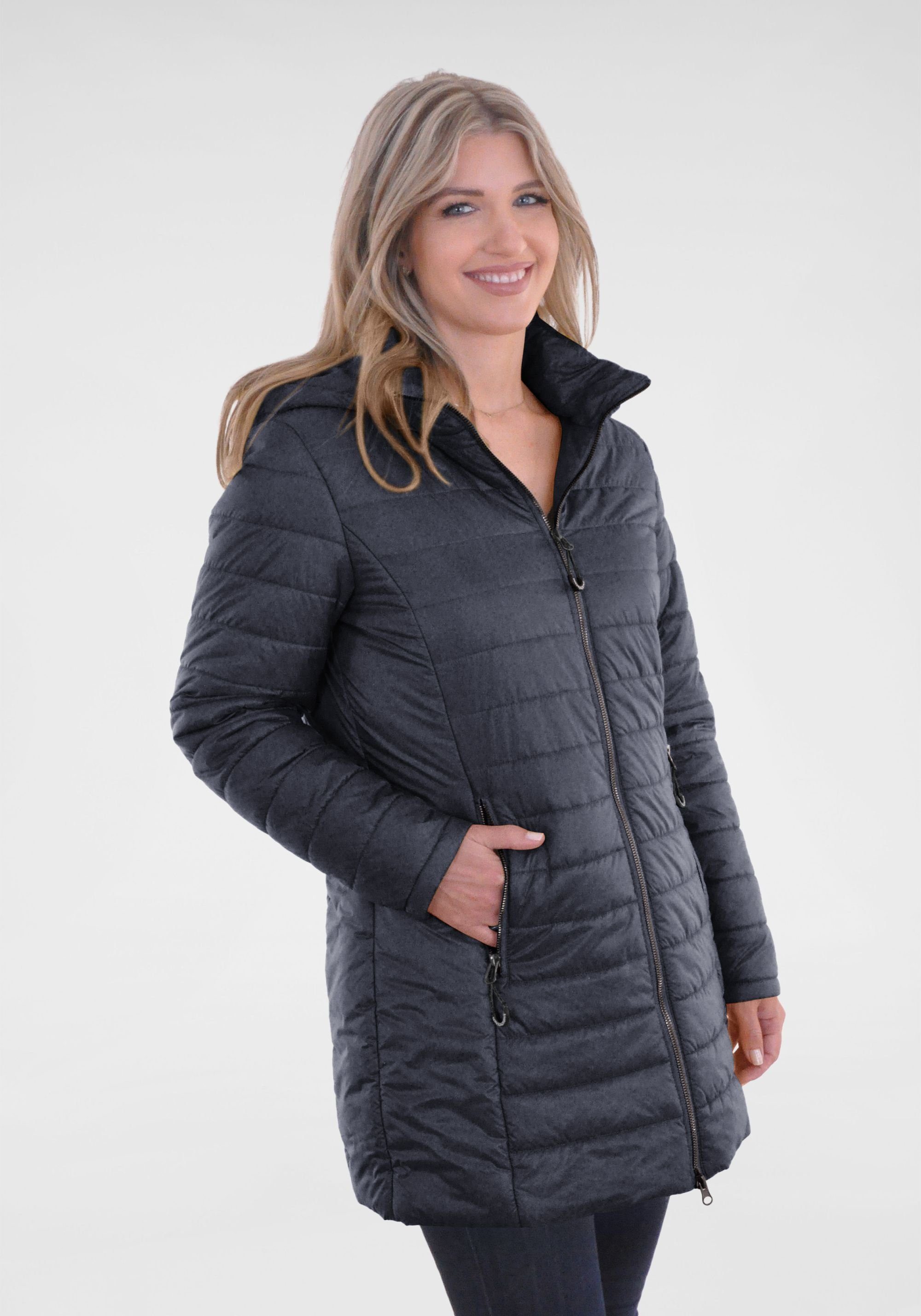 NAVIGAZIONE Wintermantel mit abnehmbarer Kapuze günstig online kaufen