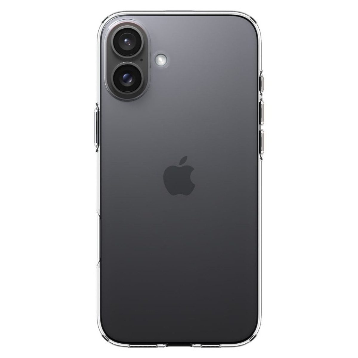 Spigen Handyhülle Liquid Crystal Case Transparent Kompatibel mit iPhone 16 6,1, Transparentes Design mit schlankem Profil und sicherem Halt
