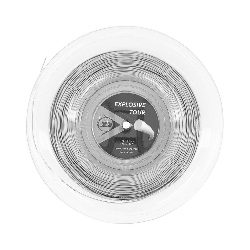 Tennissaite Explosive Tour (Haltbarkeit+Kontrolle) silber 200m Rolle