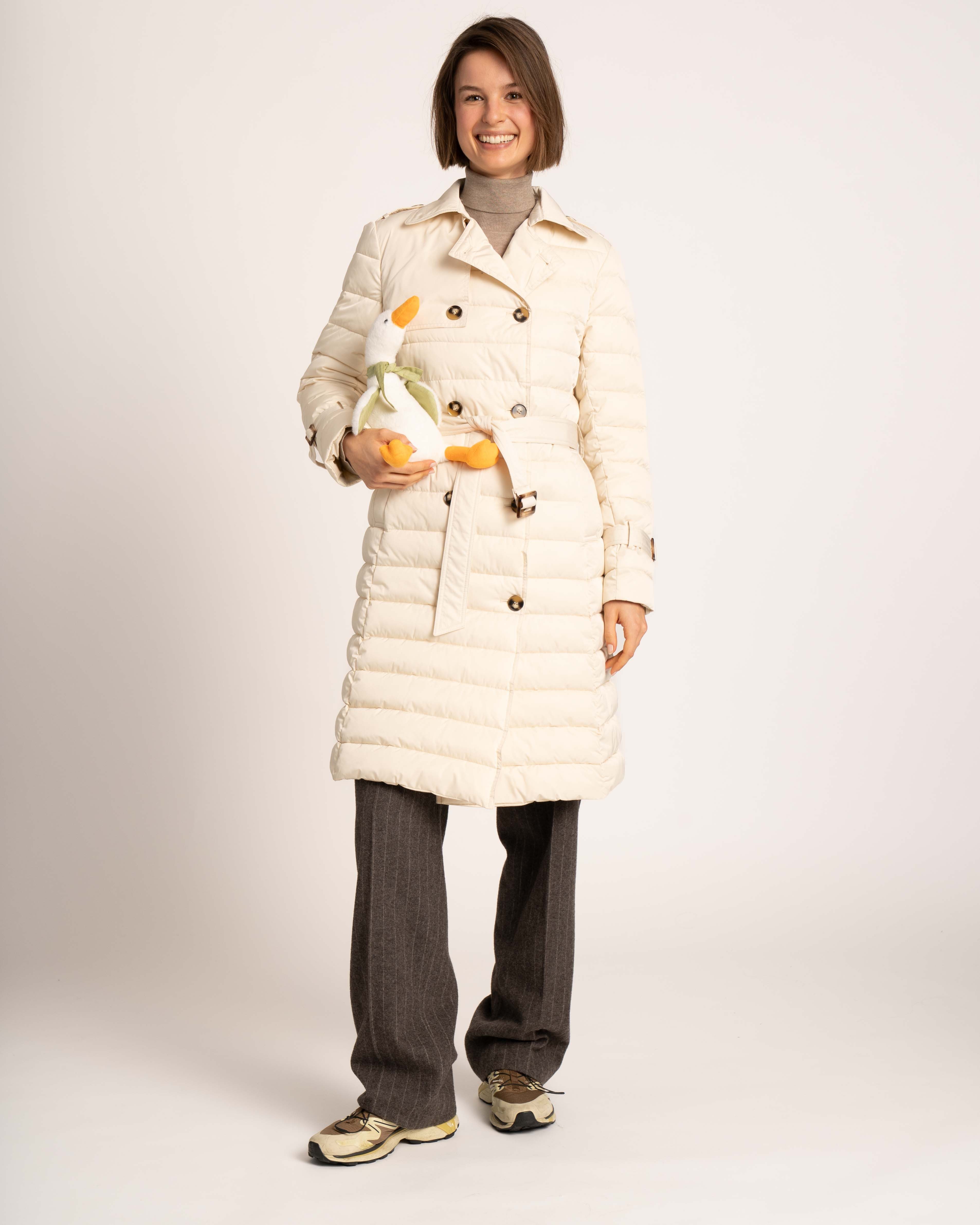 WEGA Green Goose Trenchcoat Silandra