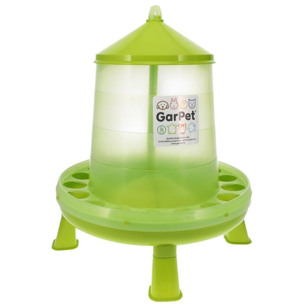 GarPet Кормspender Кормautomat Hühner mit Stand Füßen Geflügel Кормspender Кормtrog