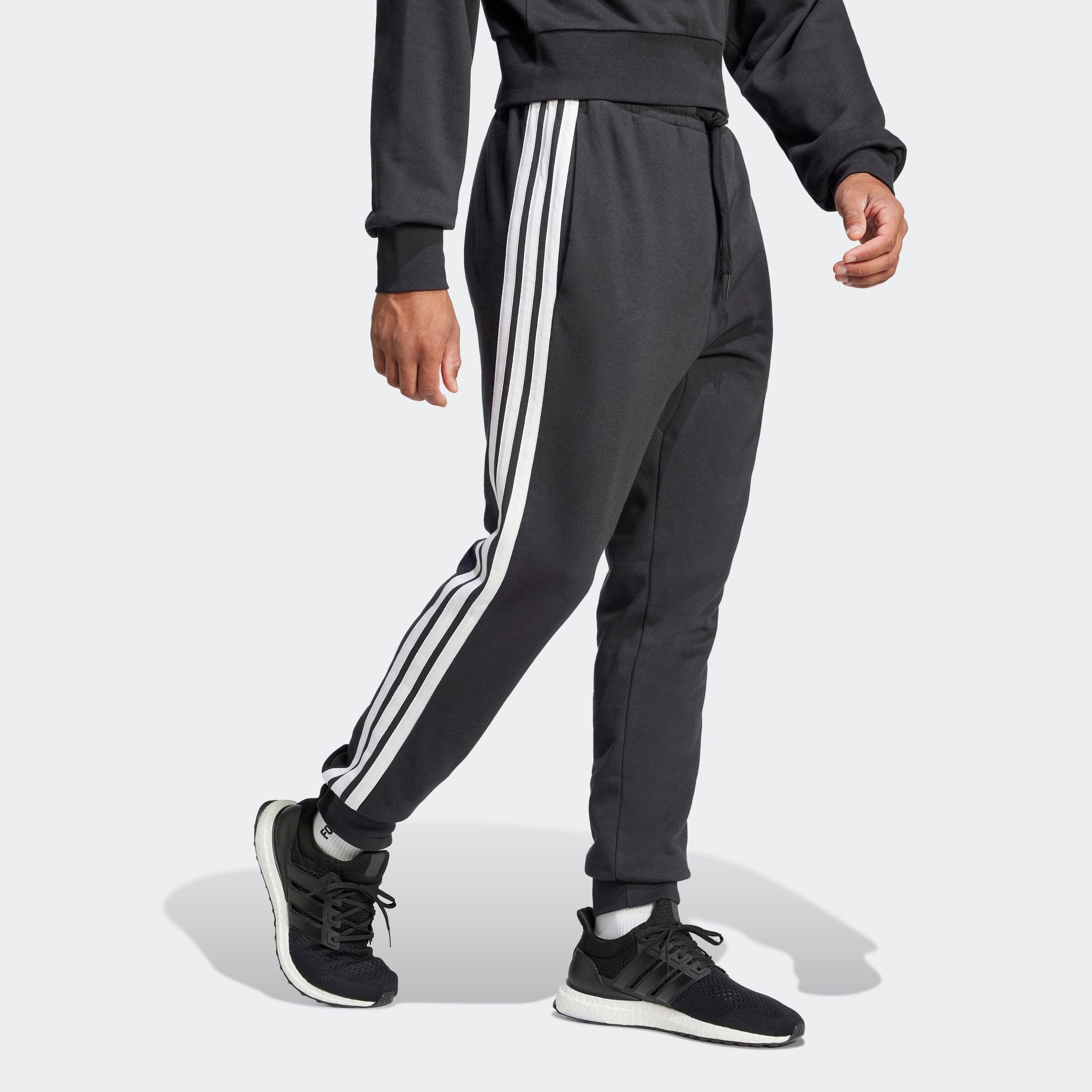 adidas Sportswear Sporthose M 3S FT TC PT (1-tlg) schmal zulaufende Beinfor günstig online kaufen