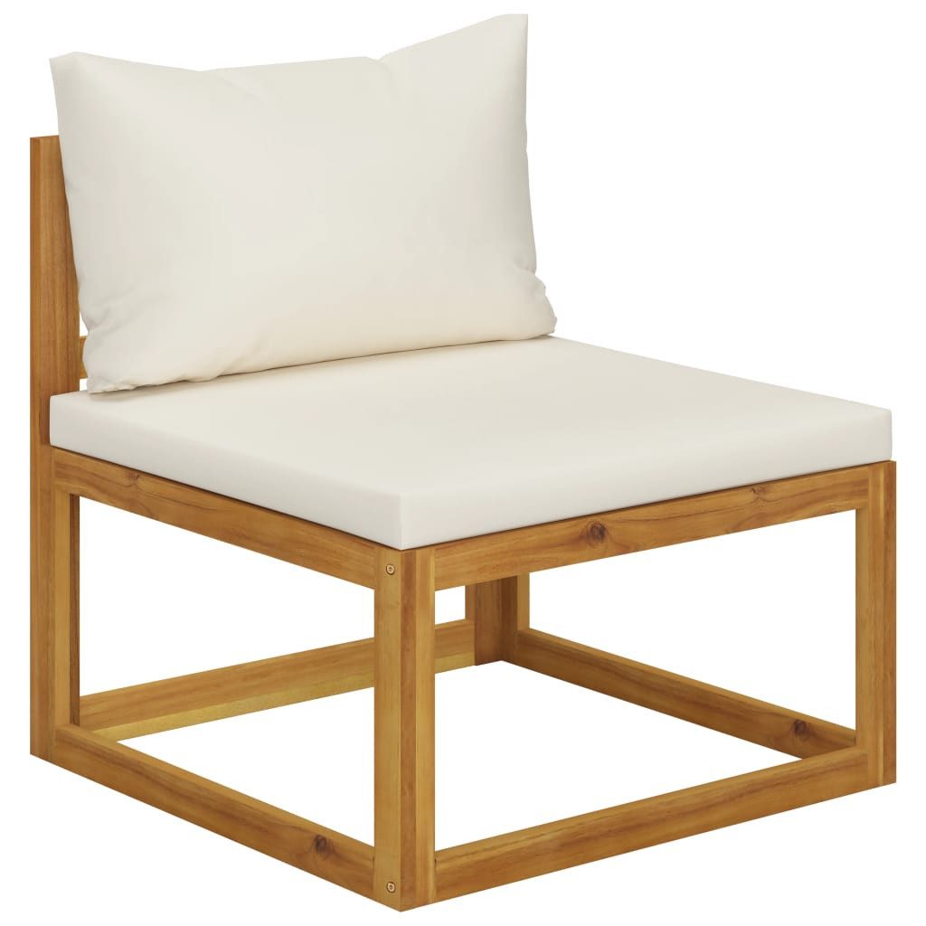 vidaXL Sofaelement 2-tlg. Sofa-Set mit cremeweißen günstig online kaufen