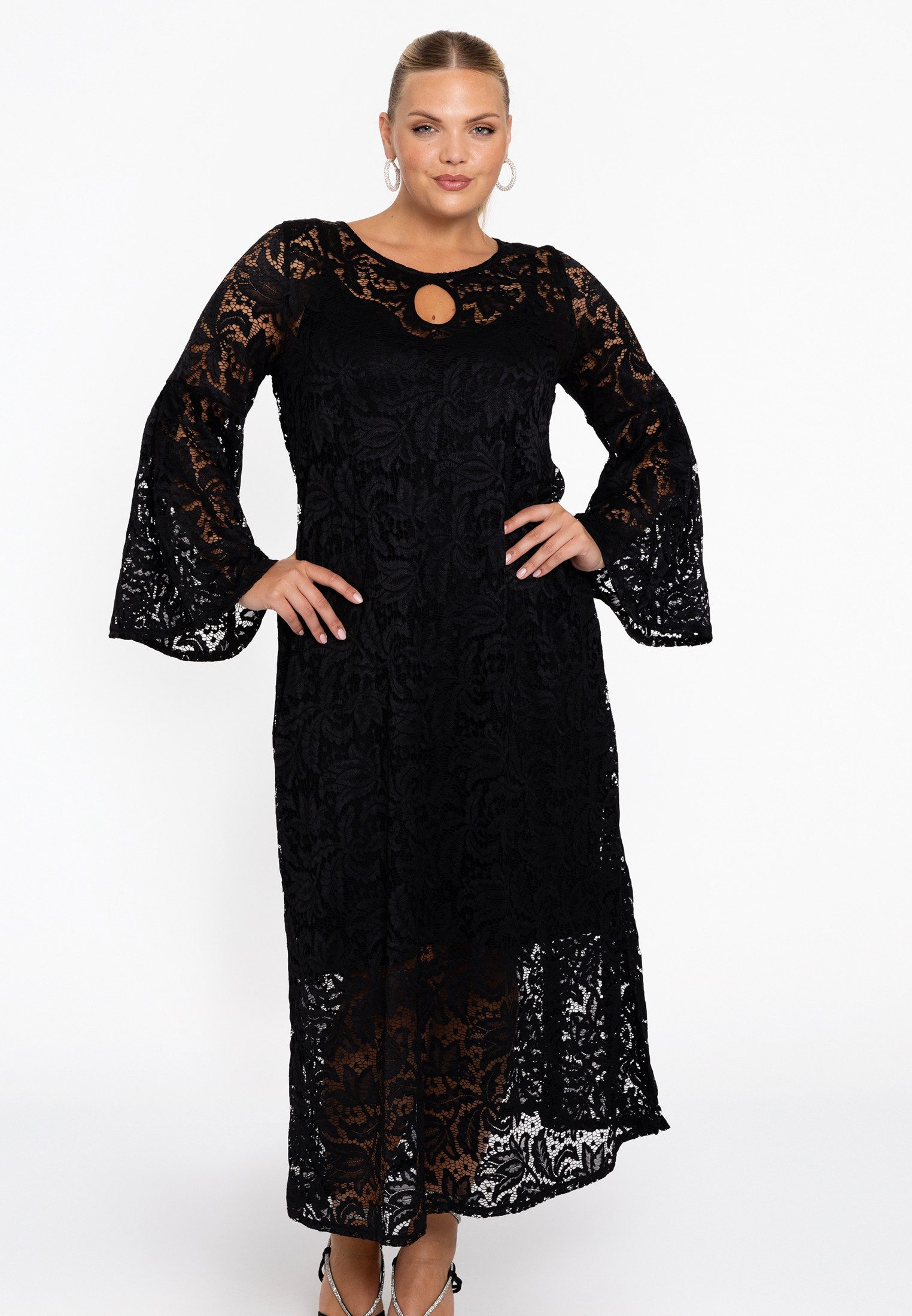 A-Linien-Kleid Damen Kleid Große Größen
