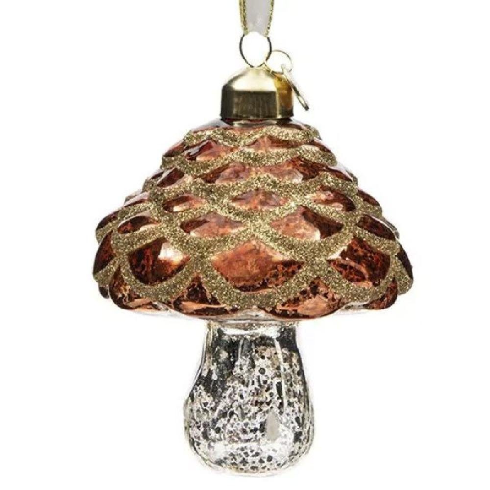 Rivièra Maison Christbaumschmuck Christbaumkugel Pilz Ornament Mushroom