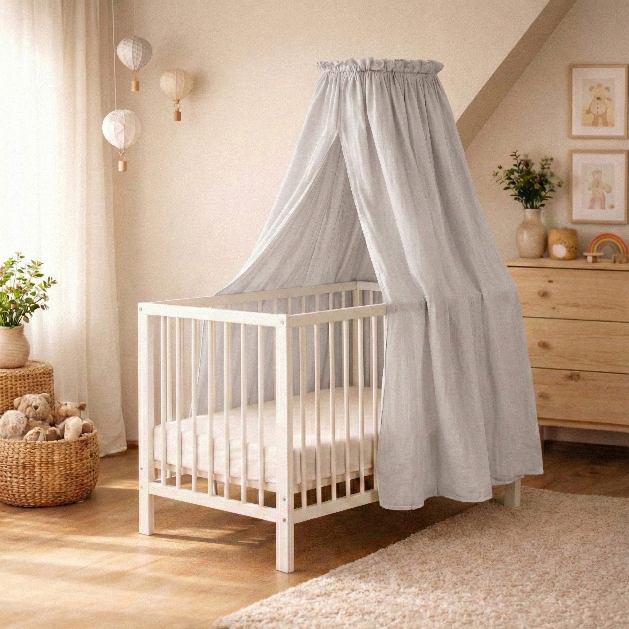 Babykajo Betthimmel Stoff + Ständer (Set, 1-tlg., in verschiedenen Variante günstig online kaufen