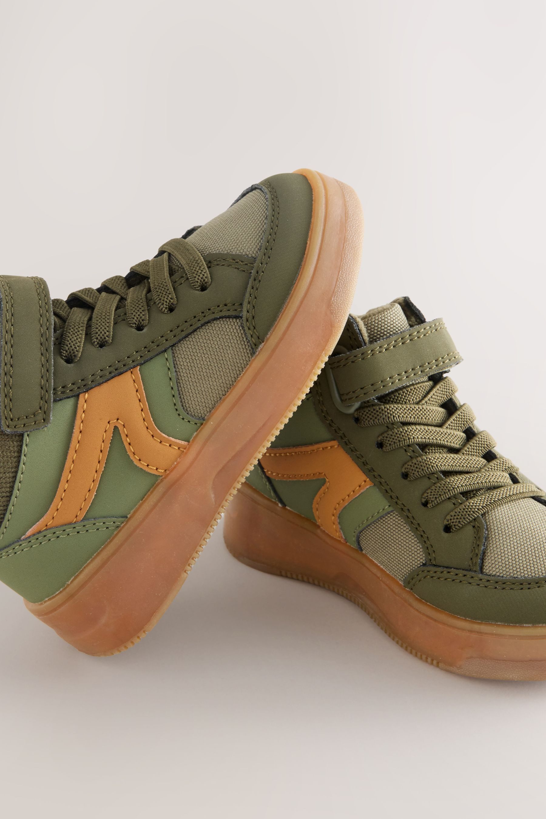 Next Hi-Top-Sneaker - Klettverschluss, Elastikschnürung Klettstiefel günstig online kaufen