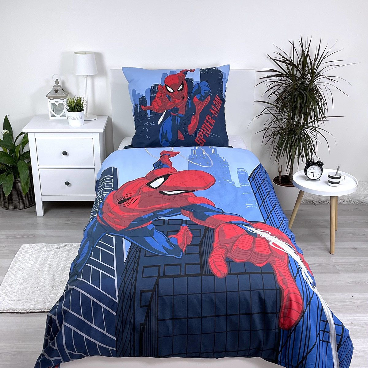 Jerry Fabrics Bettwäsche Spider-Man Bettwäsche Superheld Spinne Cartoon Mov günstig online kaufen
