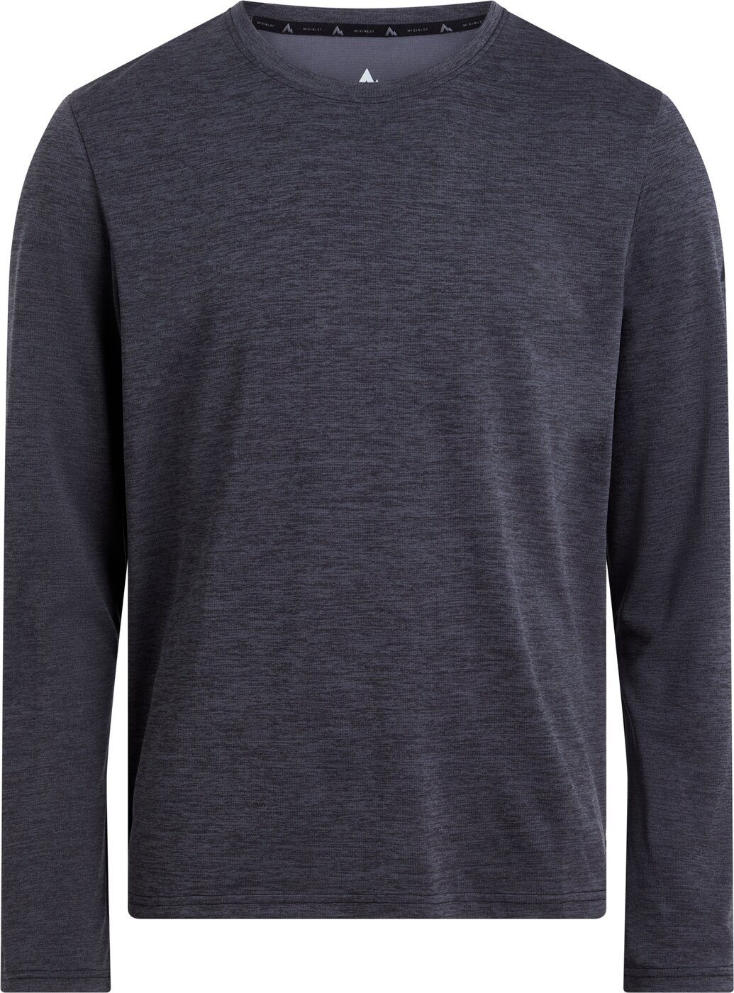 McKINLEY Trekkingjacke He.-Langarmshirt Hunu LS M MELANGE/BLACK NIGHT/ günstig online kaufen