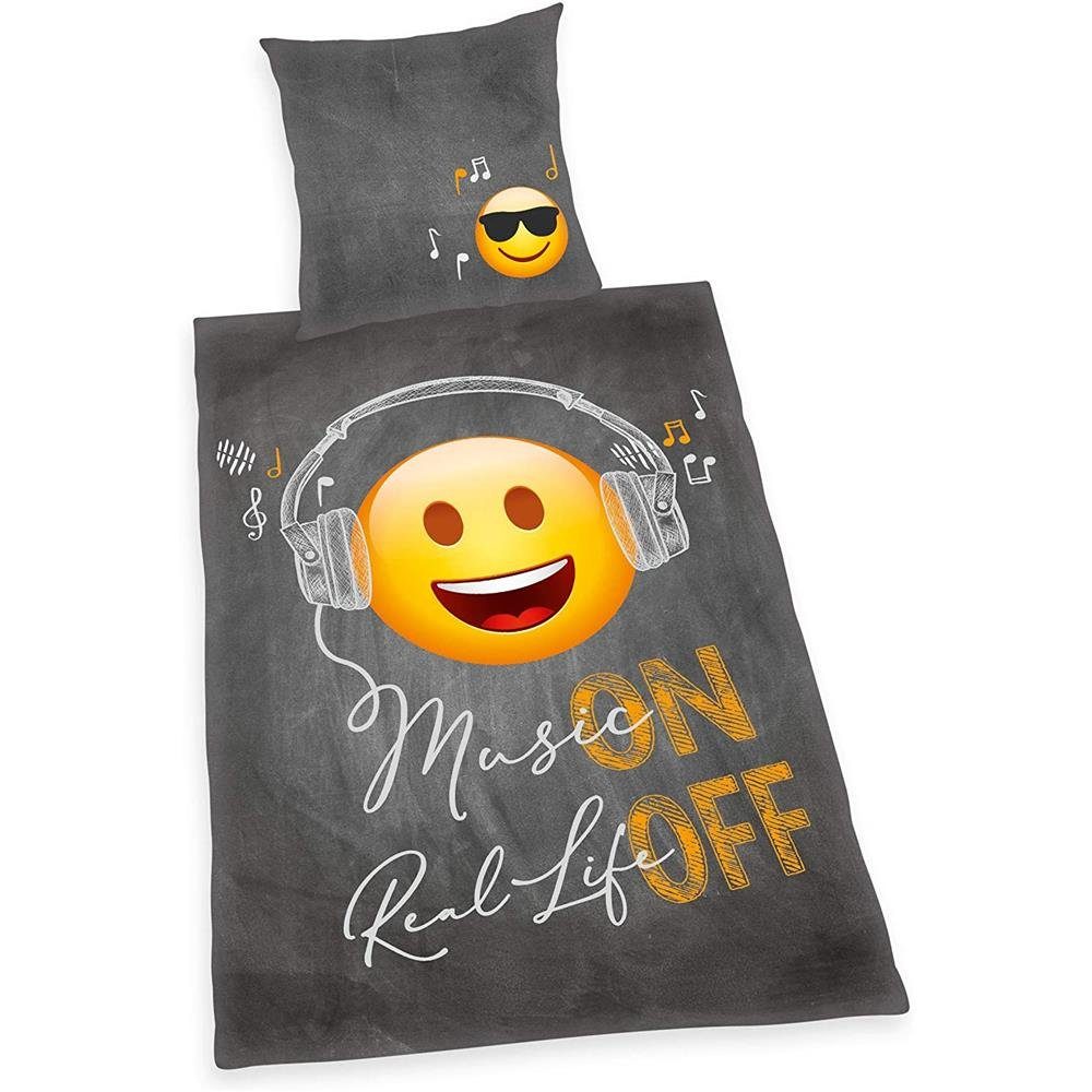 Herding Jugendbettwäsche Emotix “Music on – günstig online kaufen