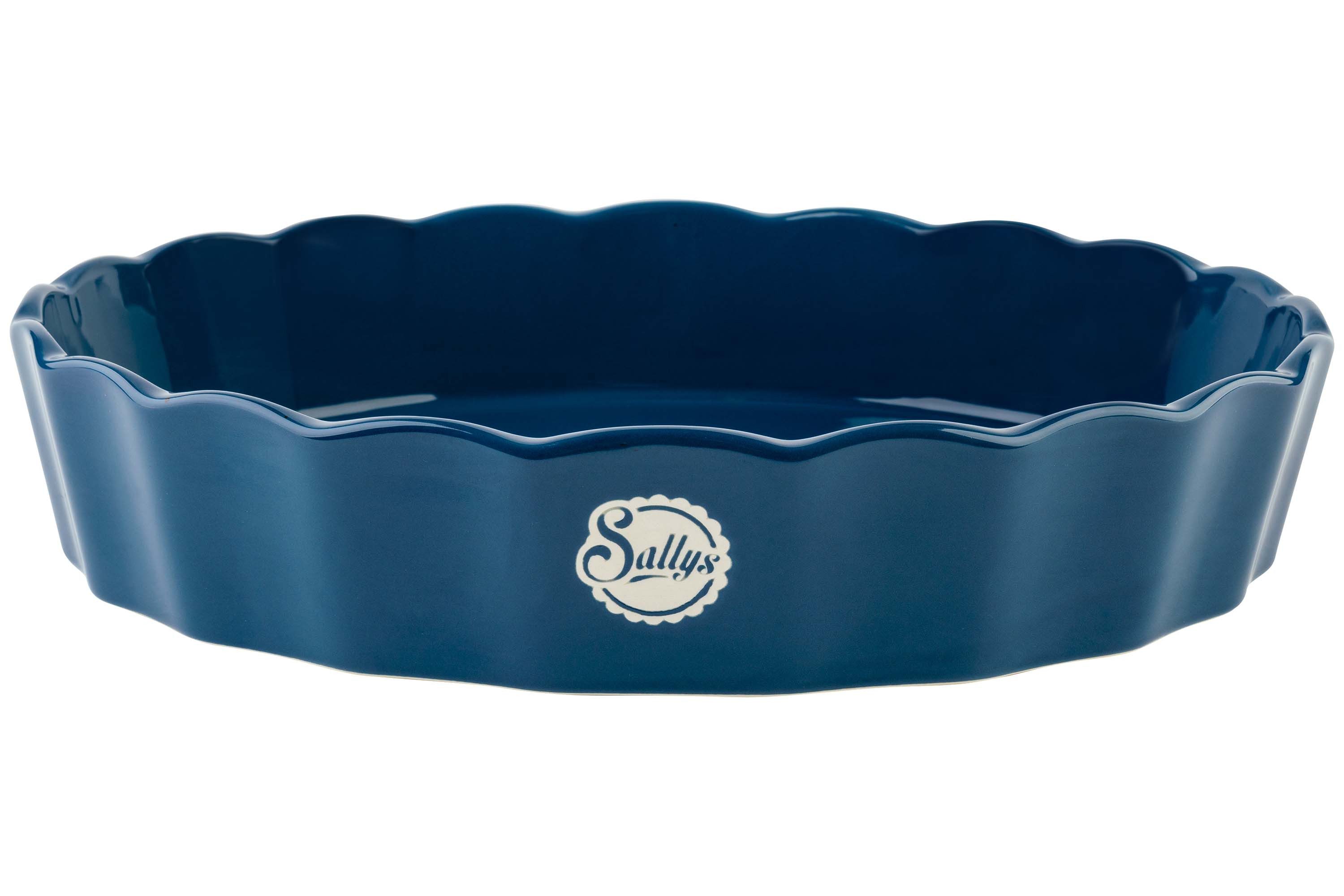 Sallys Auflaufform - Stoneware Ofenform oval 36,5 x 27,5 cm x 7,5 cm
