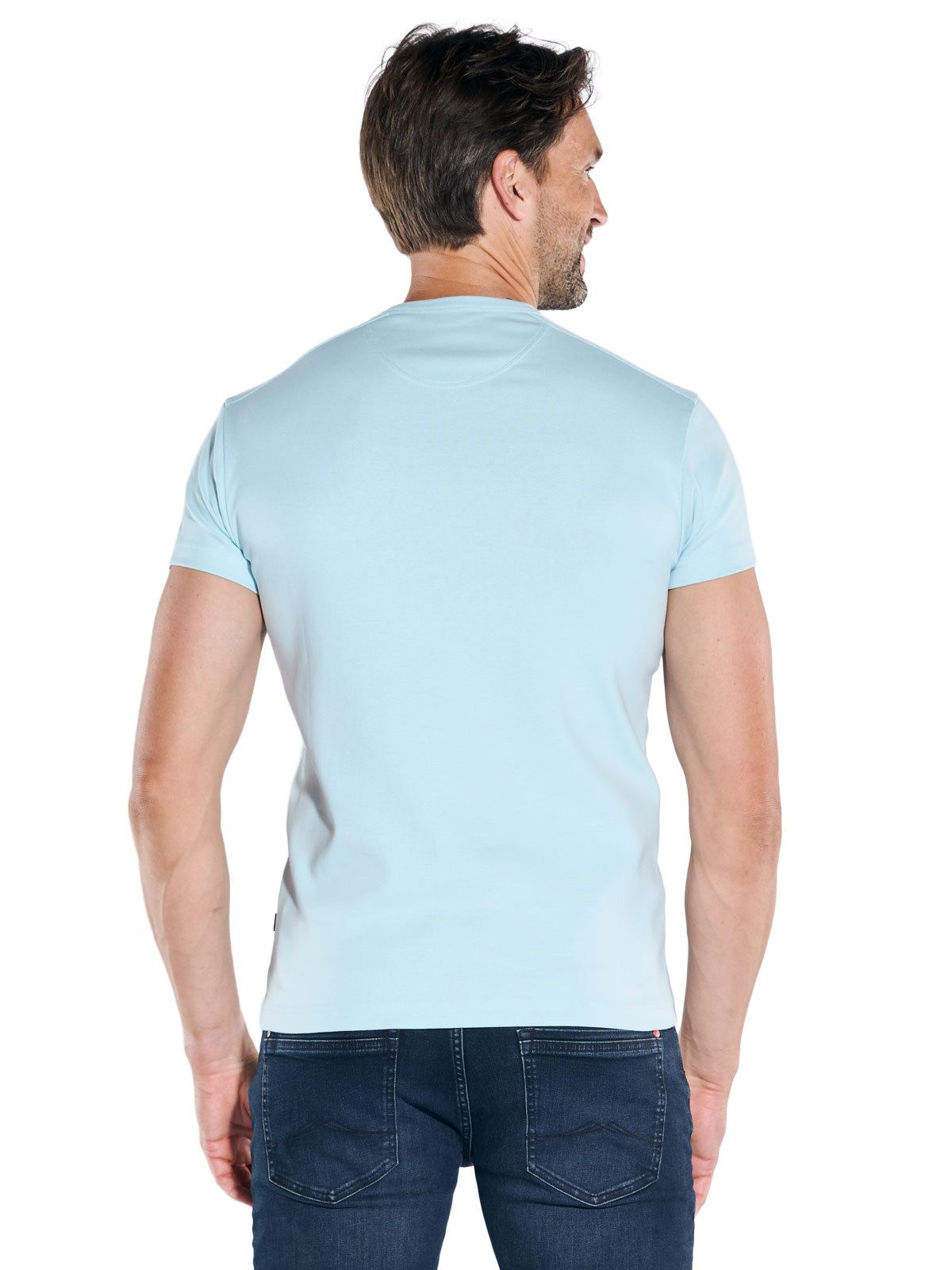 Engbers T-Shirt engbers Herren Basic-Shirt "My Favorite" organic, Hellblau günstig online kaufen