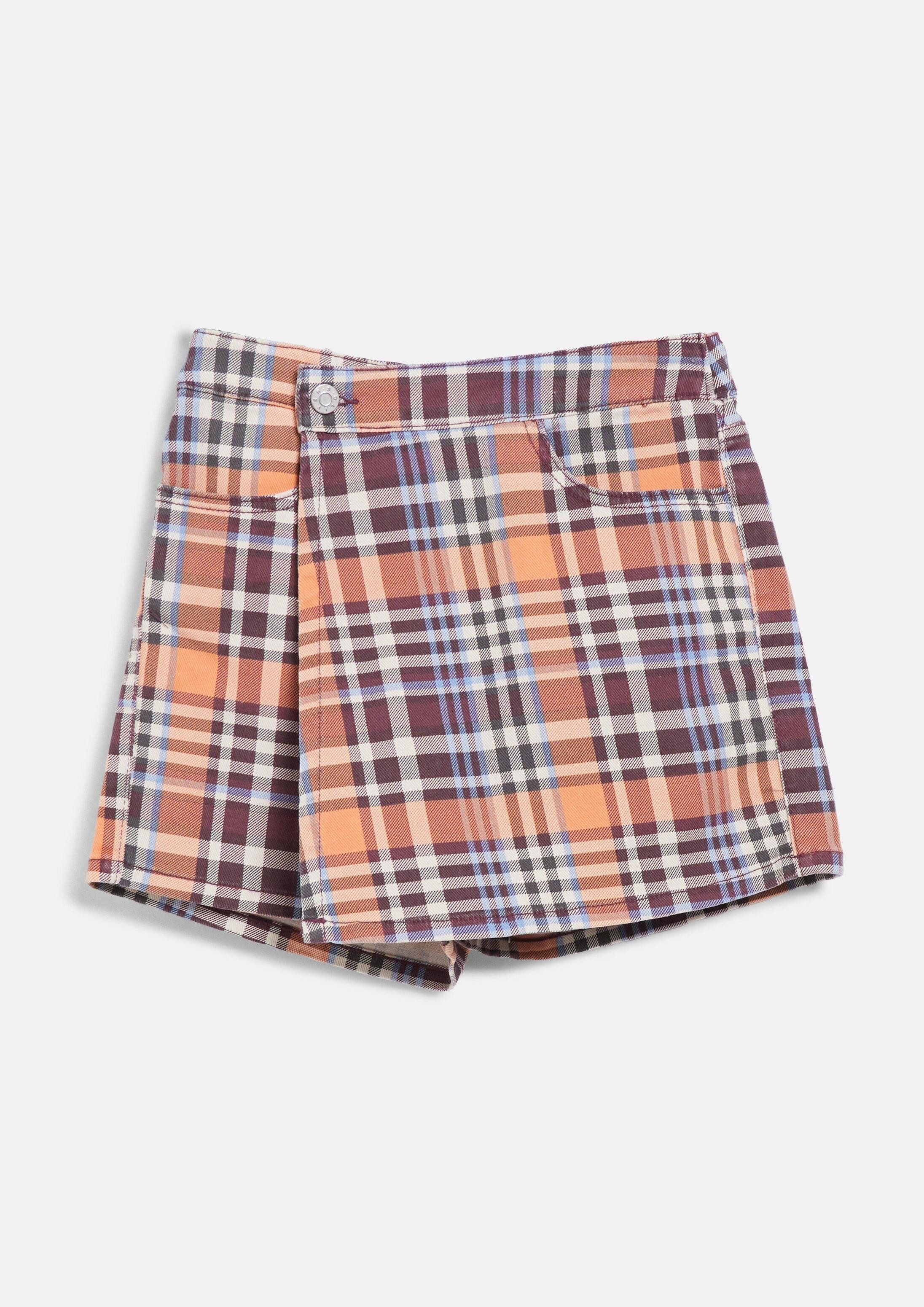 s.Oliver Minirock Rock Skort mit Karomuster