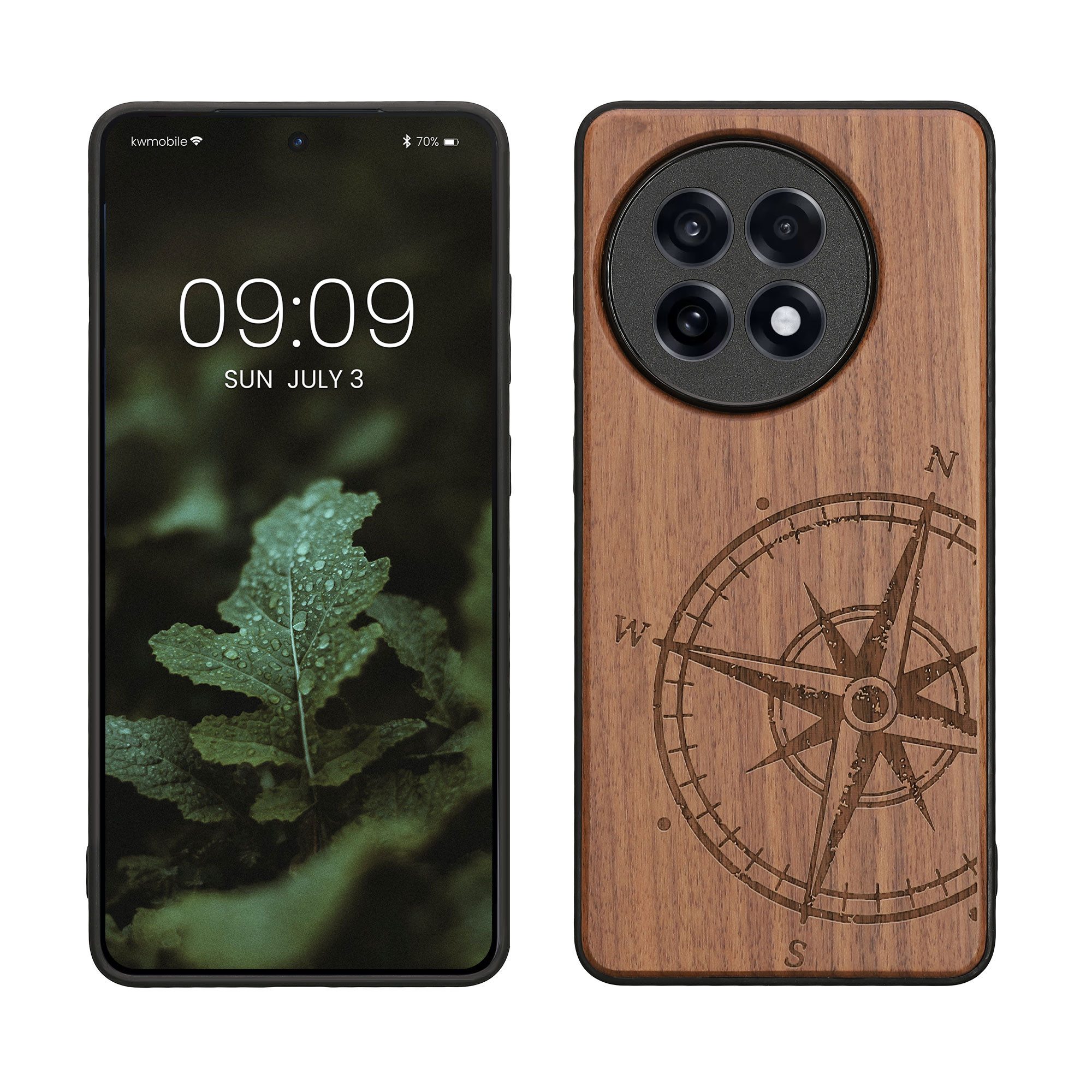 kwmobile Handytasche Hülle für OnePlus 13R (1-tlg), Handyhülle TPU Cover Bumper Case