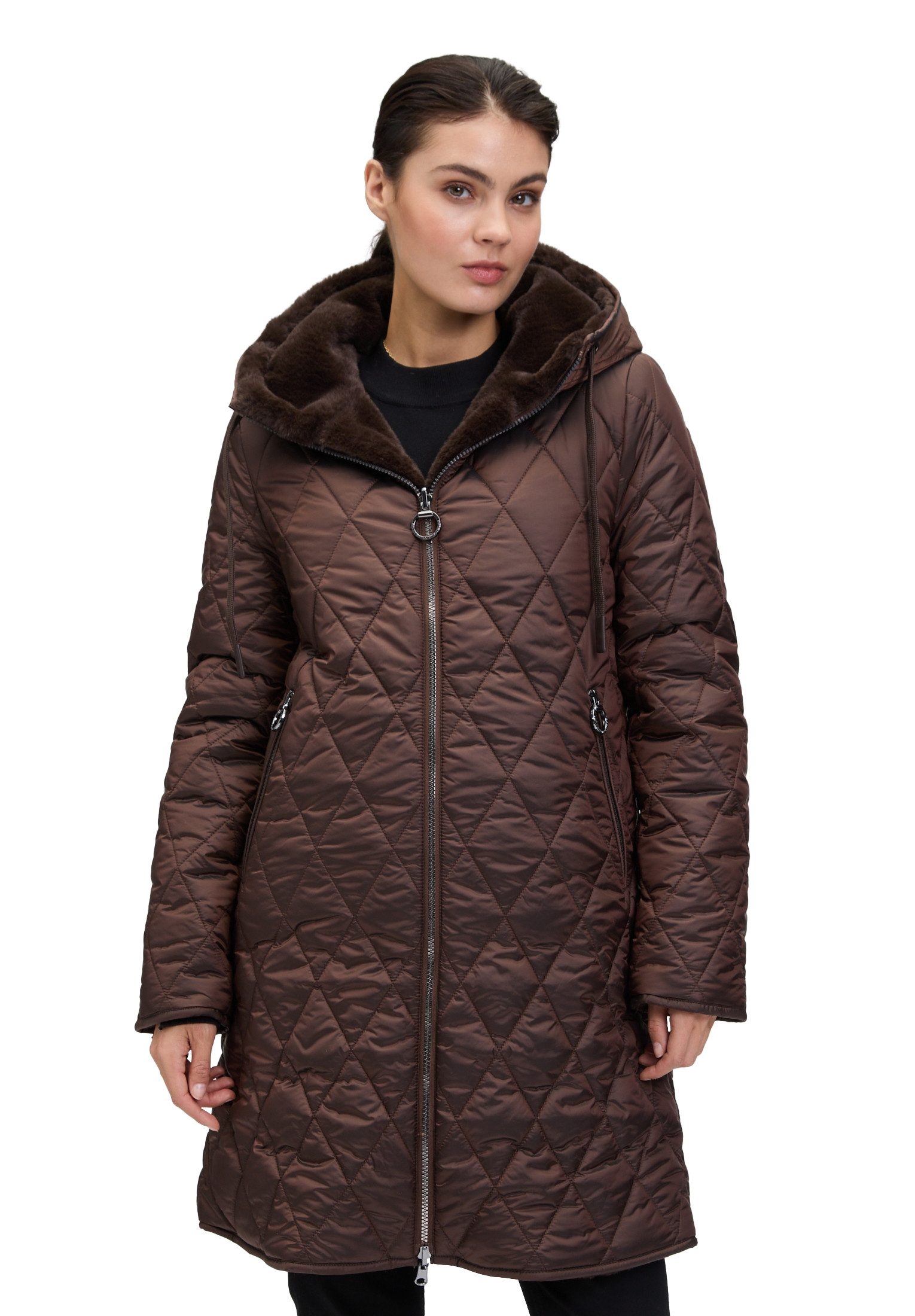 Betty Barclay Hybridjacke Jacke PlUEsch