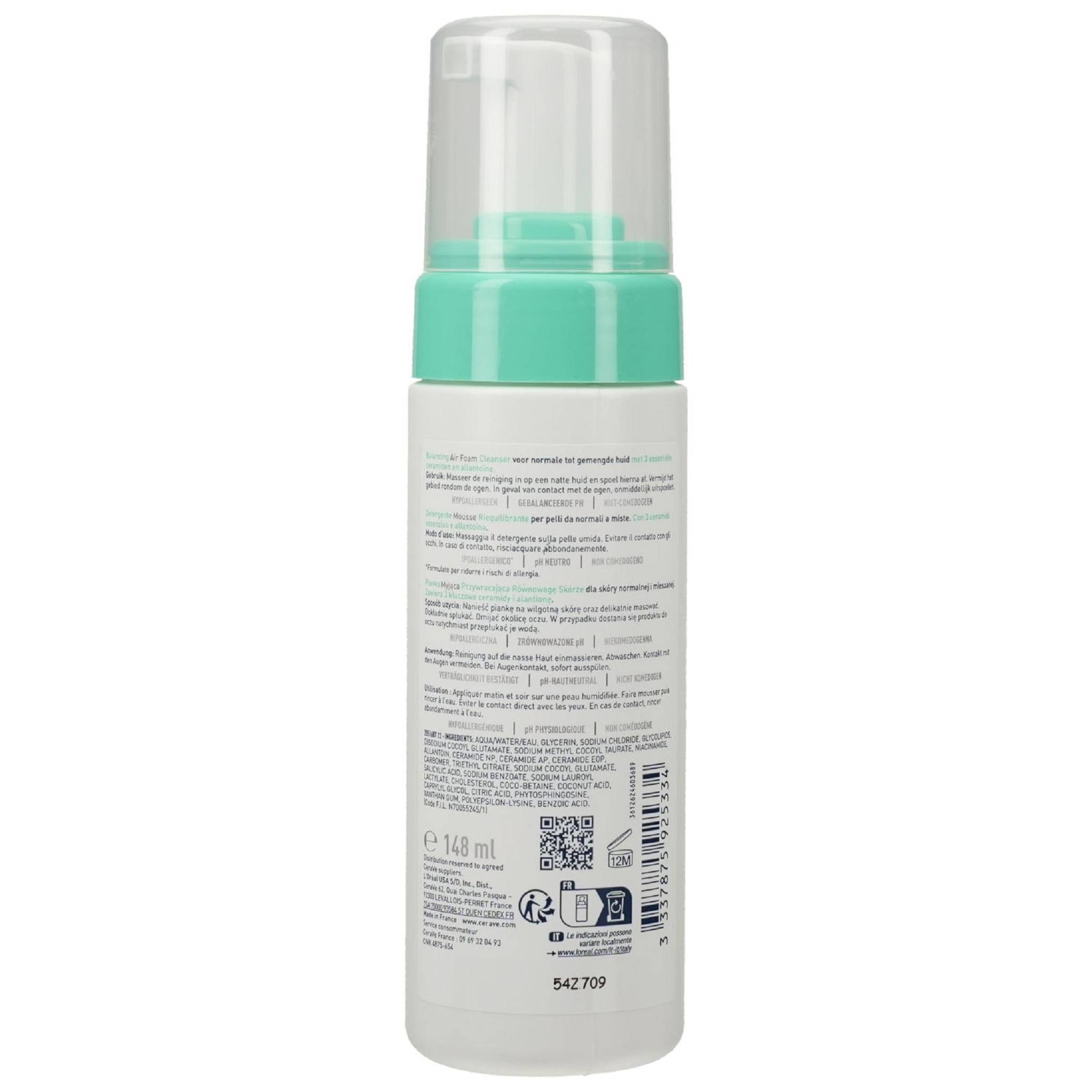 Cerave Gesichts-Reinigungsschaum CERAVE ausgleichender Reinigungsschaum