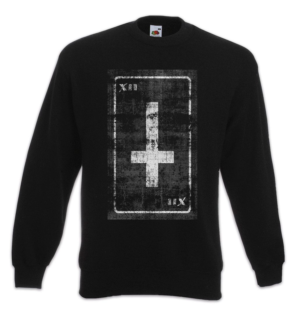 Sweatshirt Tarot The Hanged Man Sweatshirt Karte Karten Card Voddoo Der Gehängte