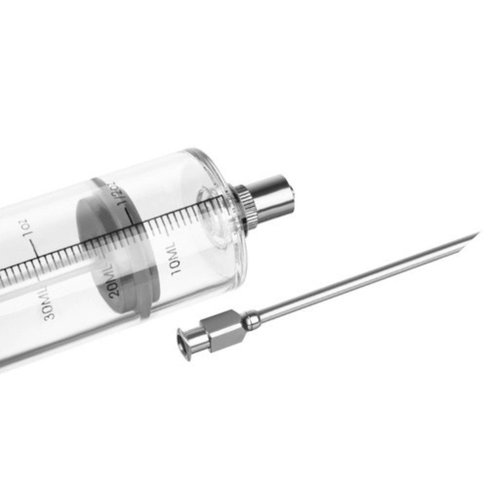 Ruhhy Marinierspritze Fleischinjektor 3 Spitzen, (Spar-Set, 1-St., praktisch langlebig), Wiederverwendbar, eine 50 ml Schinkenspritze – Bild 5 von 5