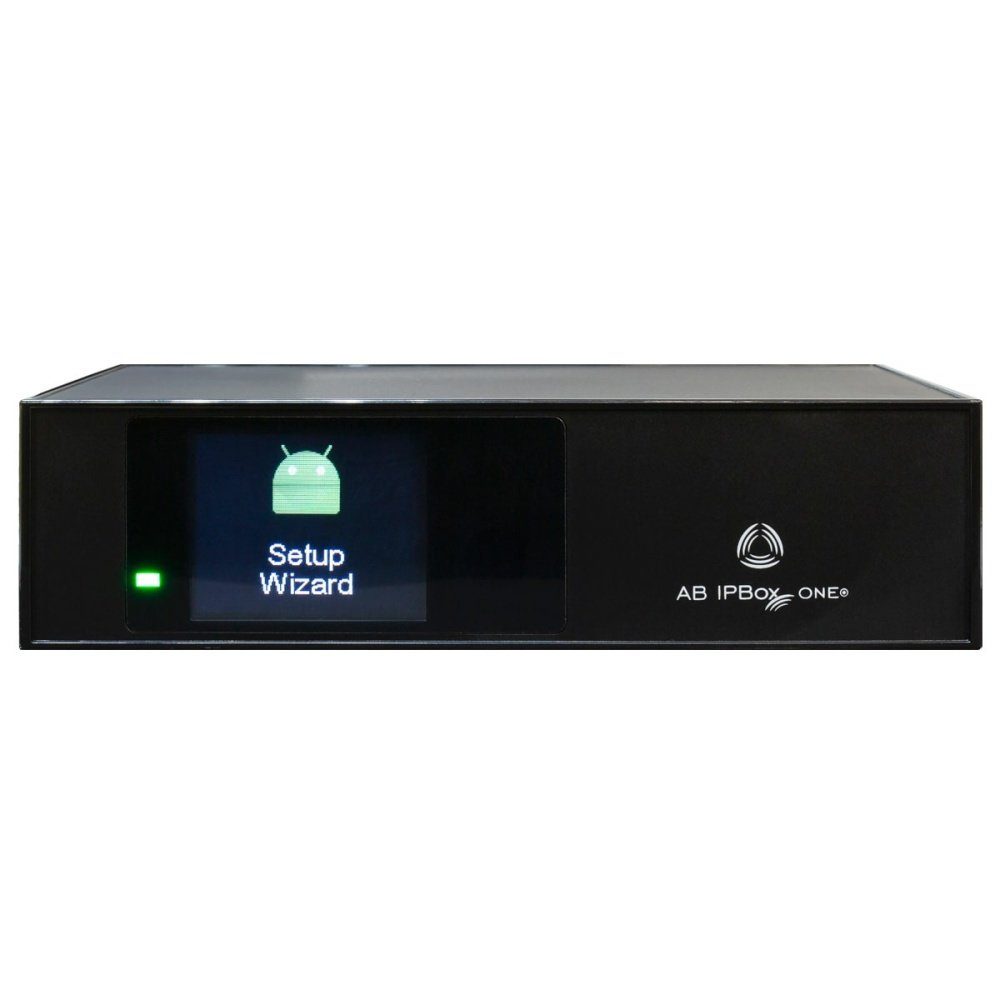 Sat IP ONE IPBox Android 8.0 UHD Netzwerk-Receiver ab-com 4K