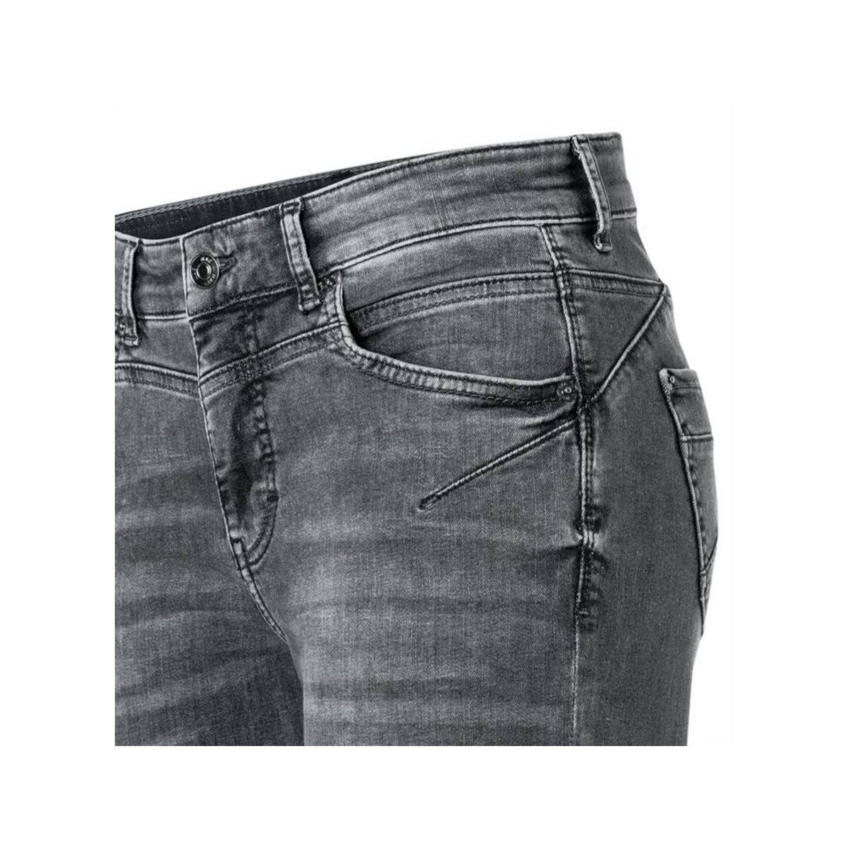 MAC grau 5-Pocket-Jeans (1-tlg)