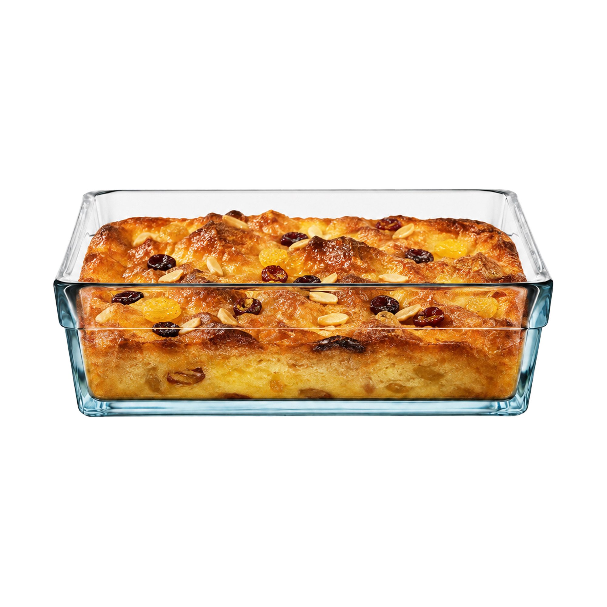 Pasabahce Auflaufform Borcam Quadratische Auflaufform - 22,7 x 22,7 cm, 2,4 L, Glas, (6-St), Ofen-, mikrowellen-, gefrier- und spülmaschinengeeignet