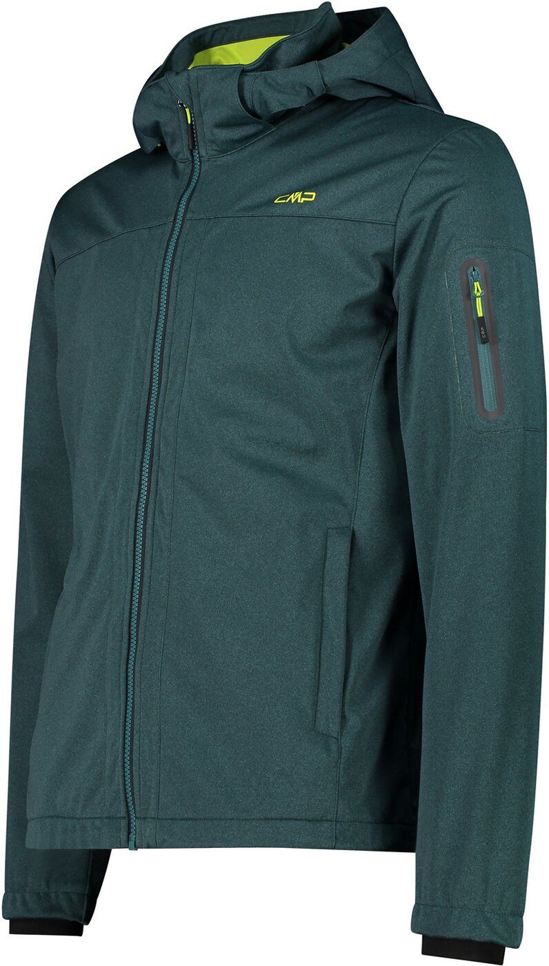 CMP Funktionsjacke MAN JACKET ZIP HOOD LICHEN MEL.