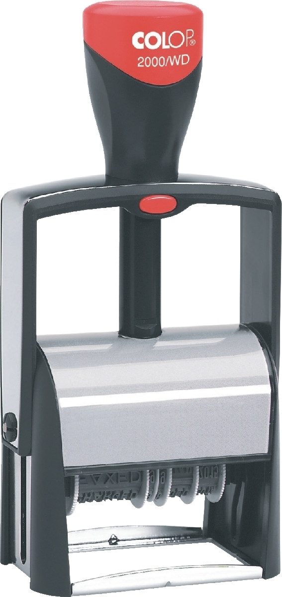 COLOP Stempel Wortband-Datumstempel 2000/WD selbstfärbend schwarz