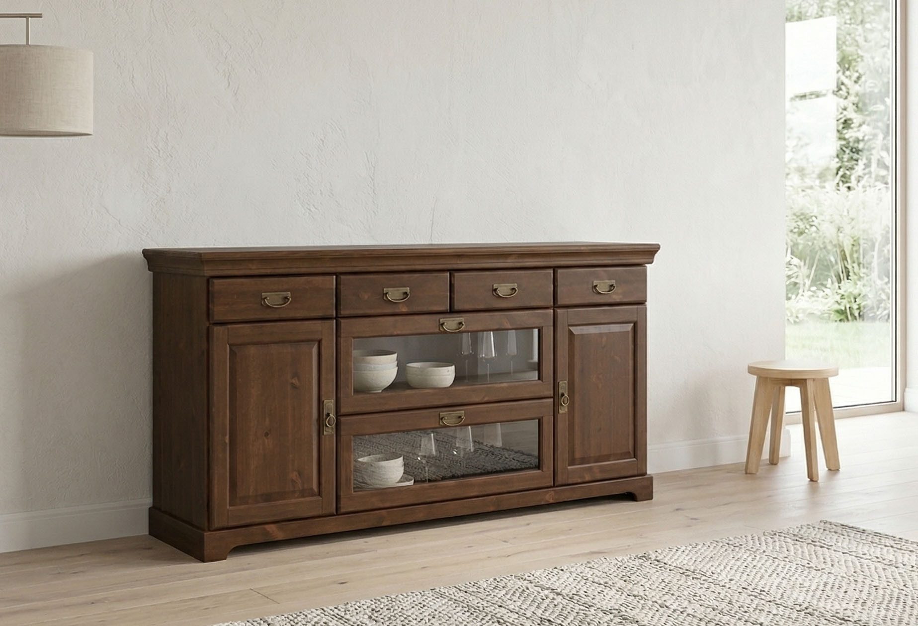 OTTO home Sideboard Rügen, Kommode aus massiver Kiefer, FSC®, Breite 145 oder 180 cm