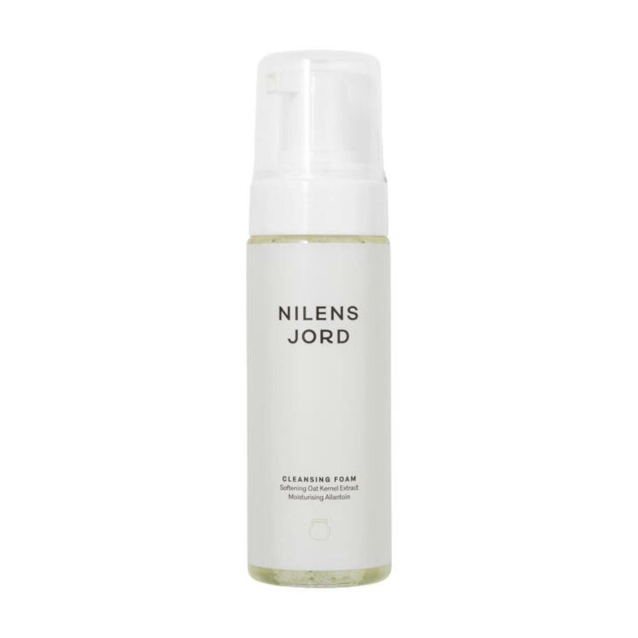 Nilens Jord Gesichts-Reinigungsschaum Cleansing Foam, Milder Reinigungsschaum, entfernt Schmutz und Make