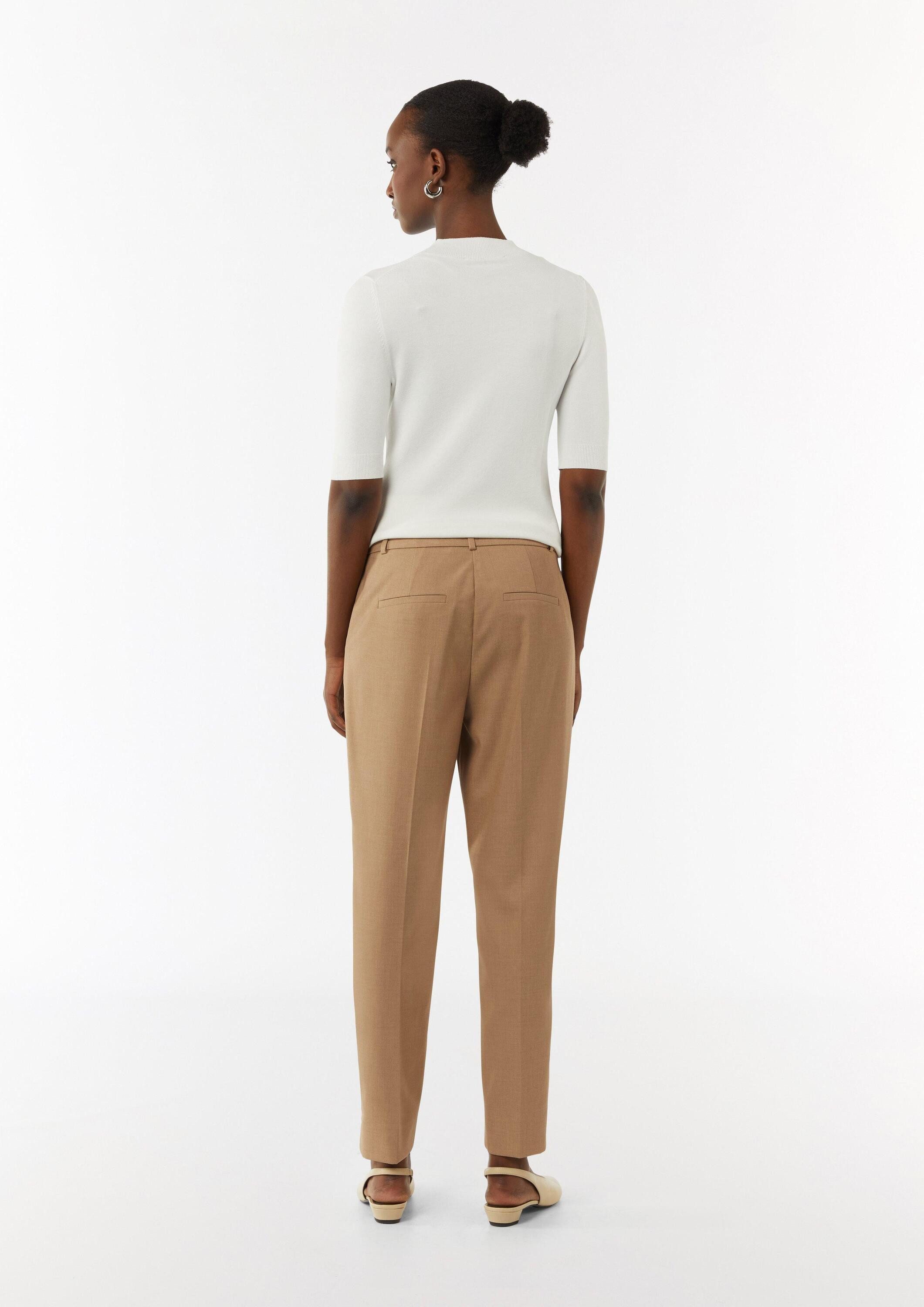 comma 7/8-Hose Hose Cigarette Hose mit Twillstruktur