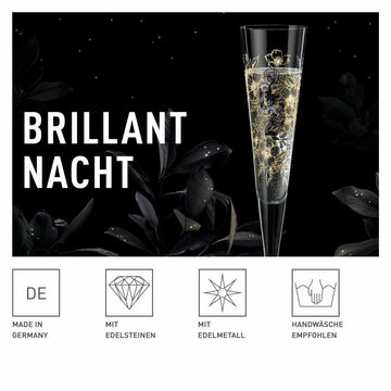 Ritzenhoff Champagnerglas Brillantnacht 2023, Kristallglas