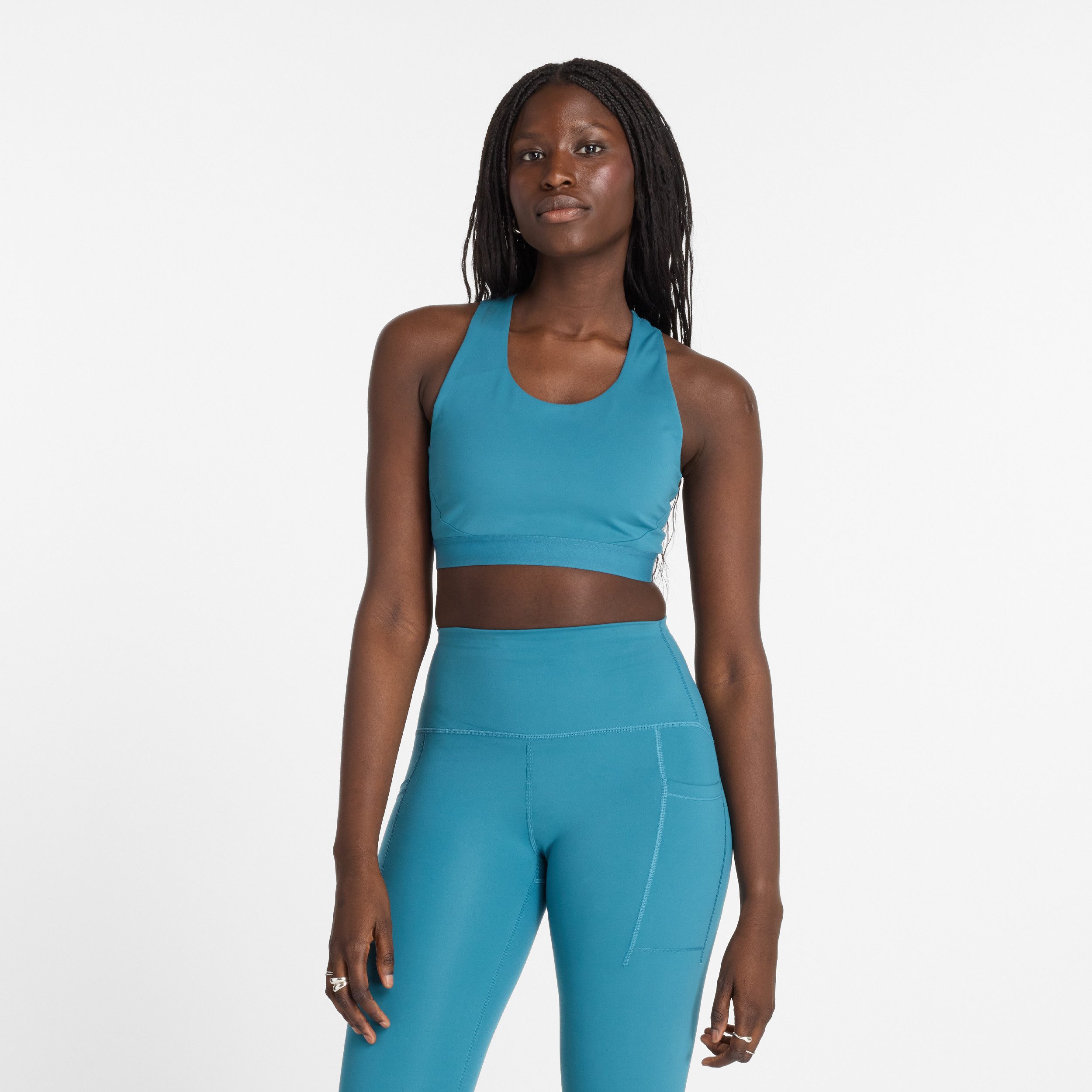 New Balance Sport-BH mit Label günstig online kaufen