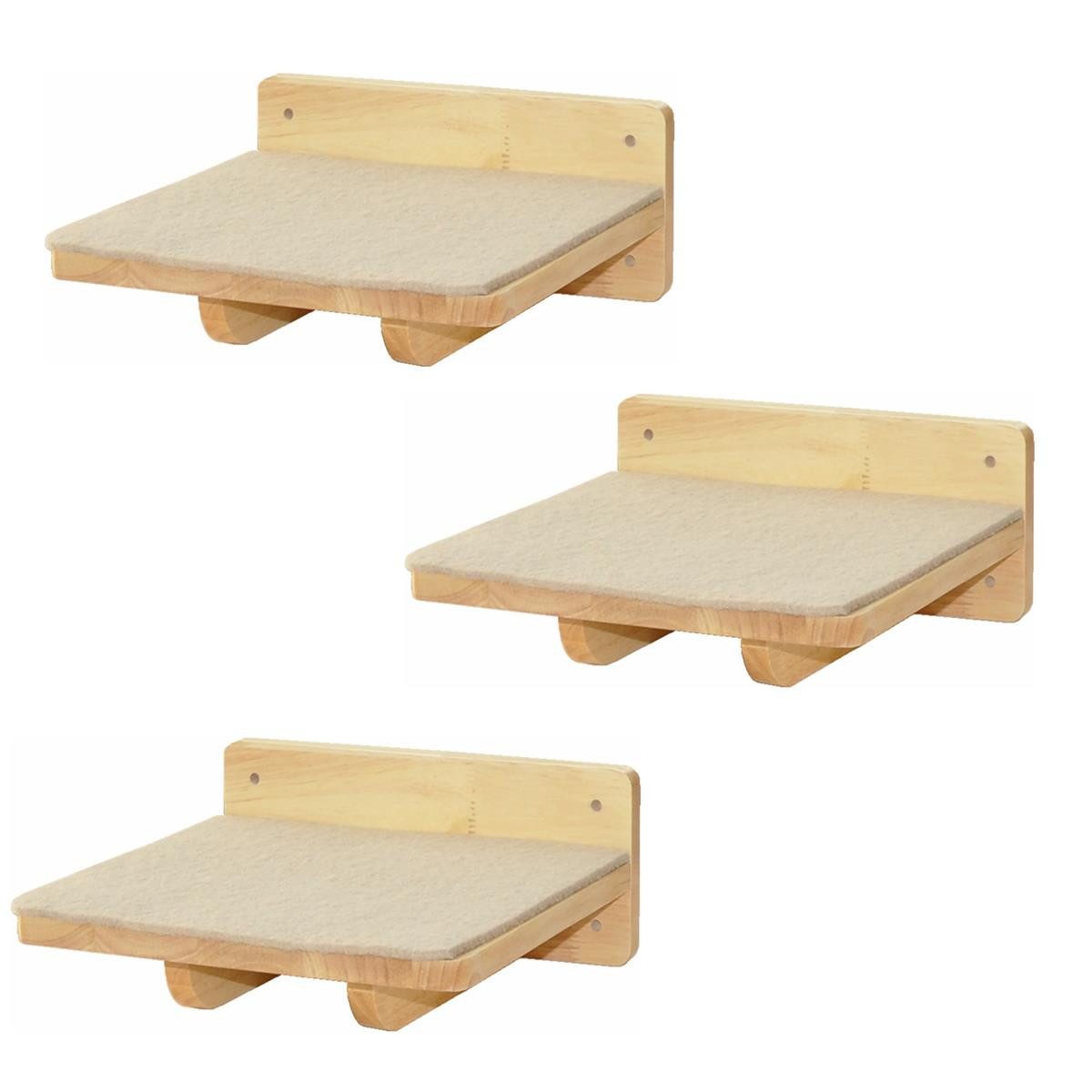 nanook Ersatz-Kratzbaumstamm 3-er Set Katzentreppe für Wandmontage günstig online kaufen