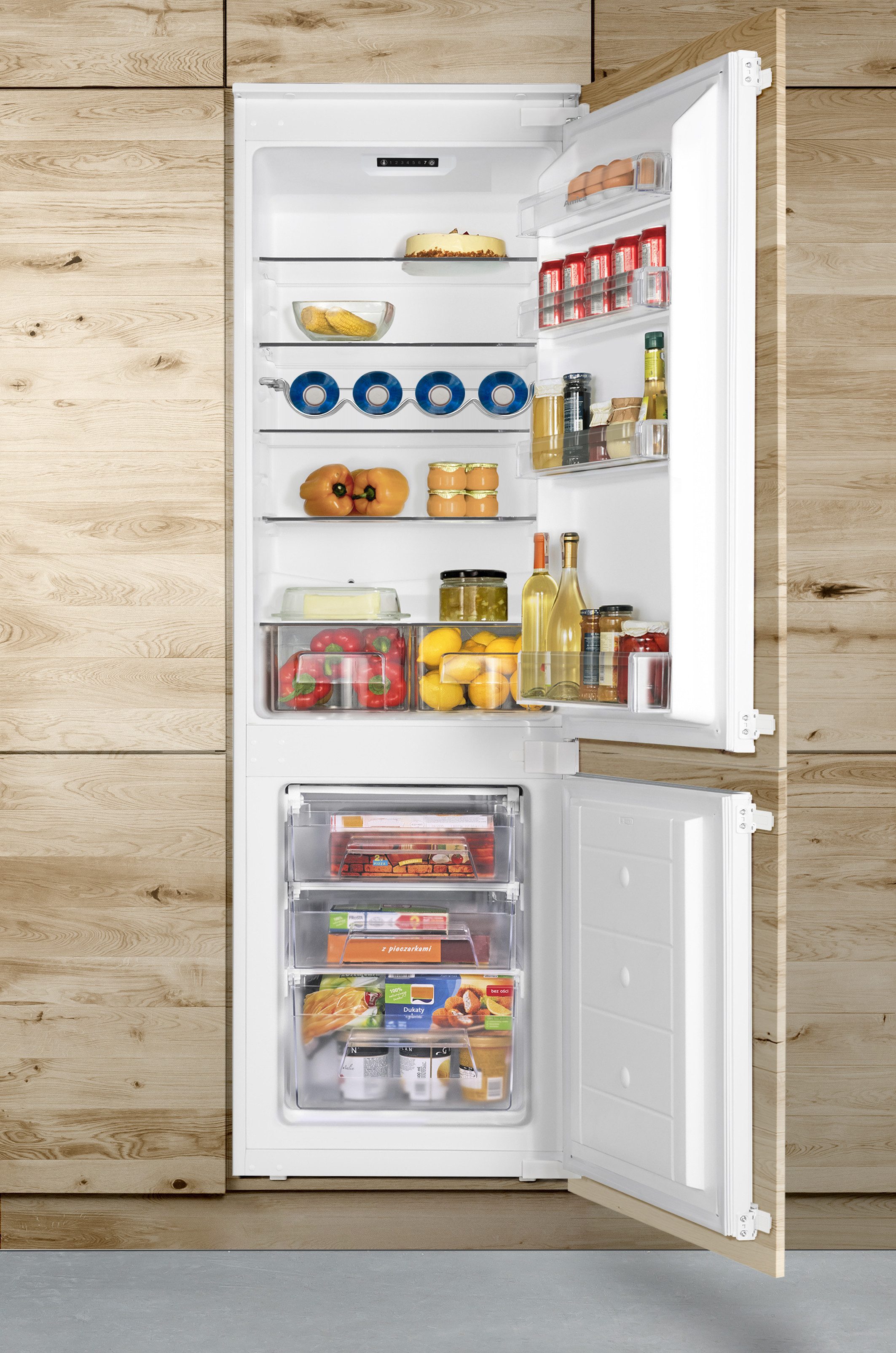 Amica Einbaukühlgefrierkombination EKGC 16177/1 / BK3165.8Ki(E), 176,9 cm hoch, 54 cm breit, Frische, die passt – perfekt für deine Küche – Bild 4 von 5