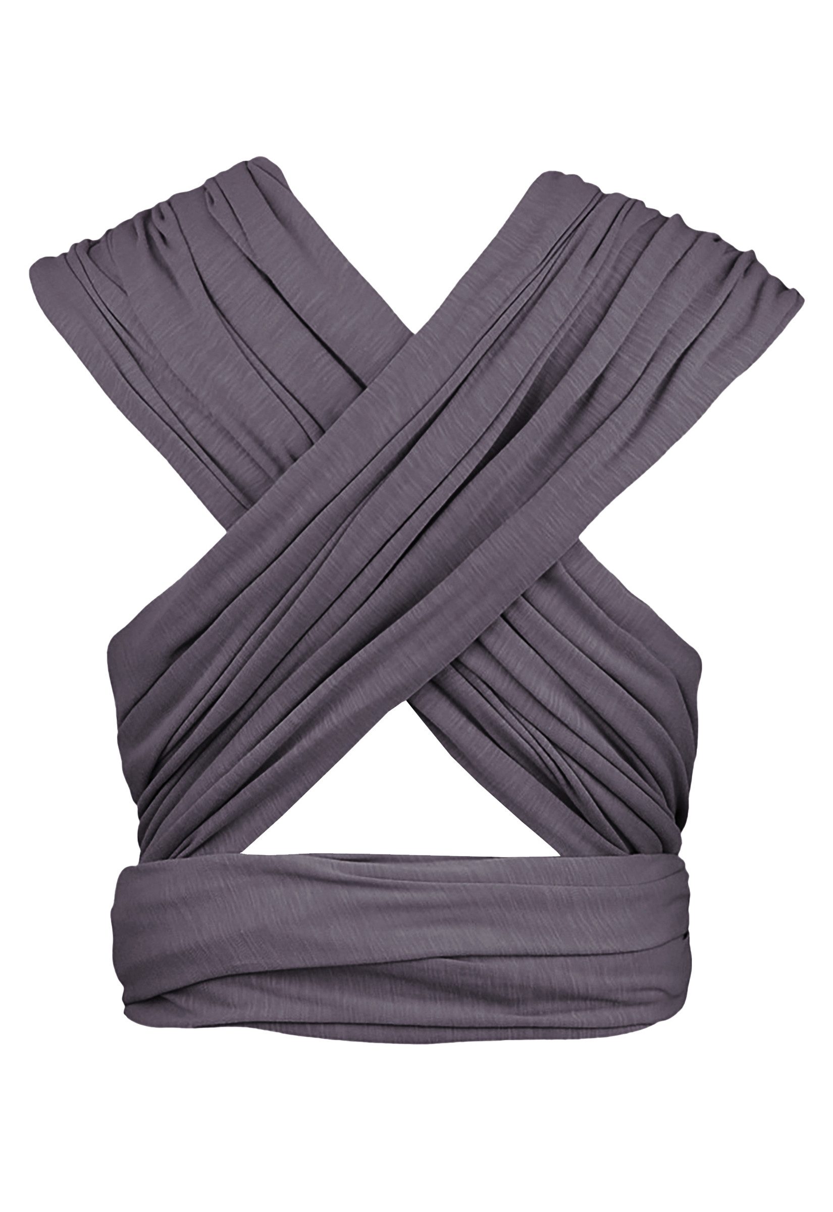 manduca Babytrage manduca Sling - Babytragetuch - Elastische Babytrage, Unterstützt die natürliche M-Position beim Baby.