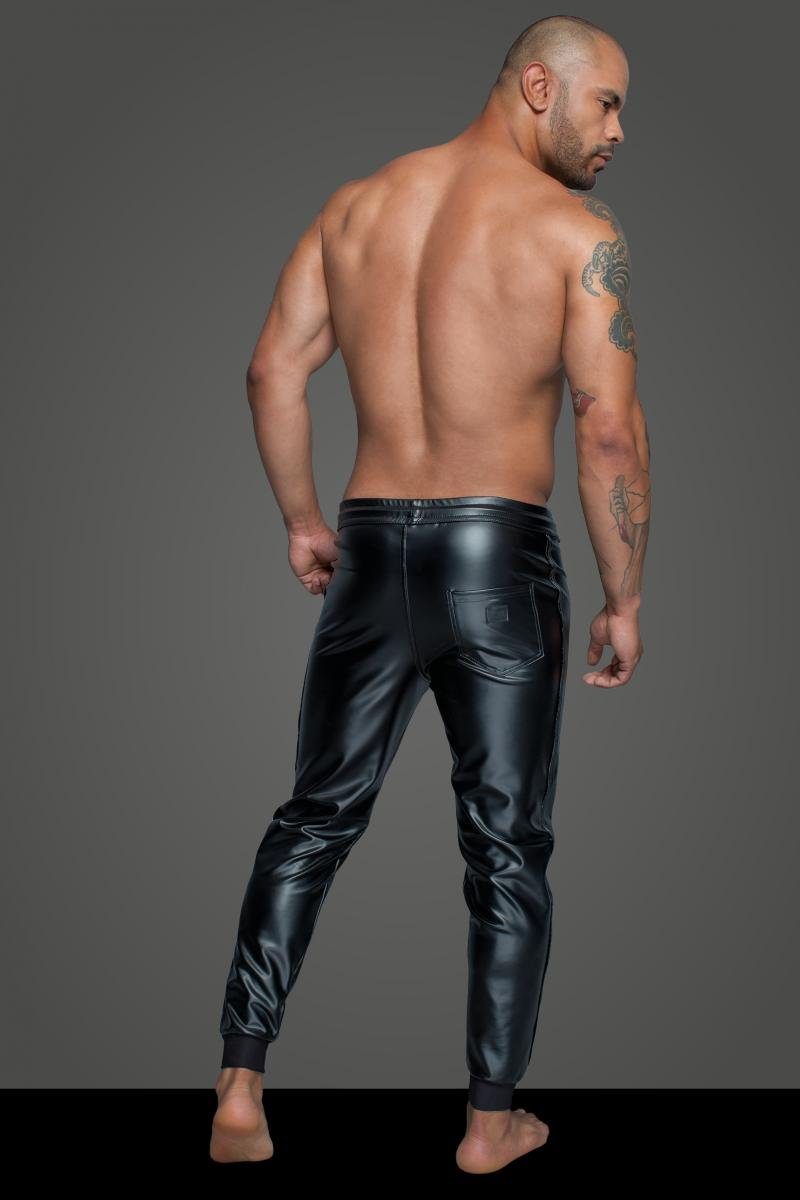 Noir Handmade Men Lederimitathose Herren-Hose in günstig online kaufen
