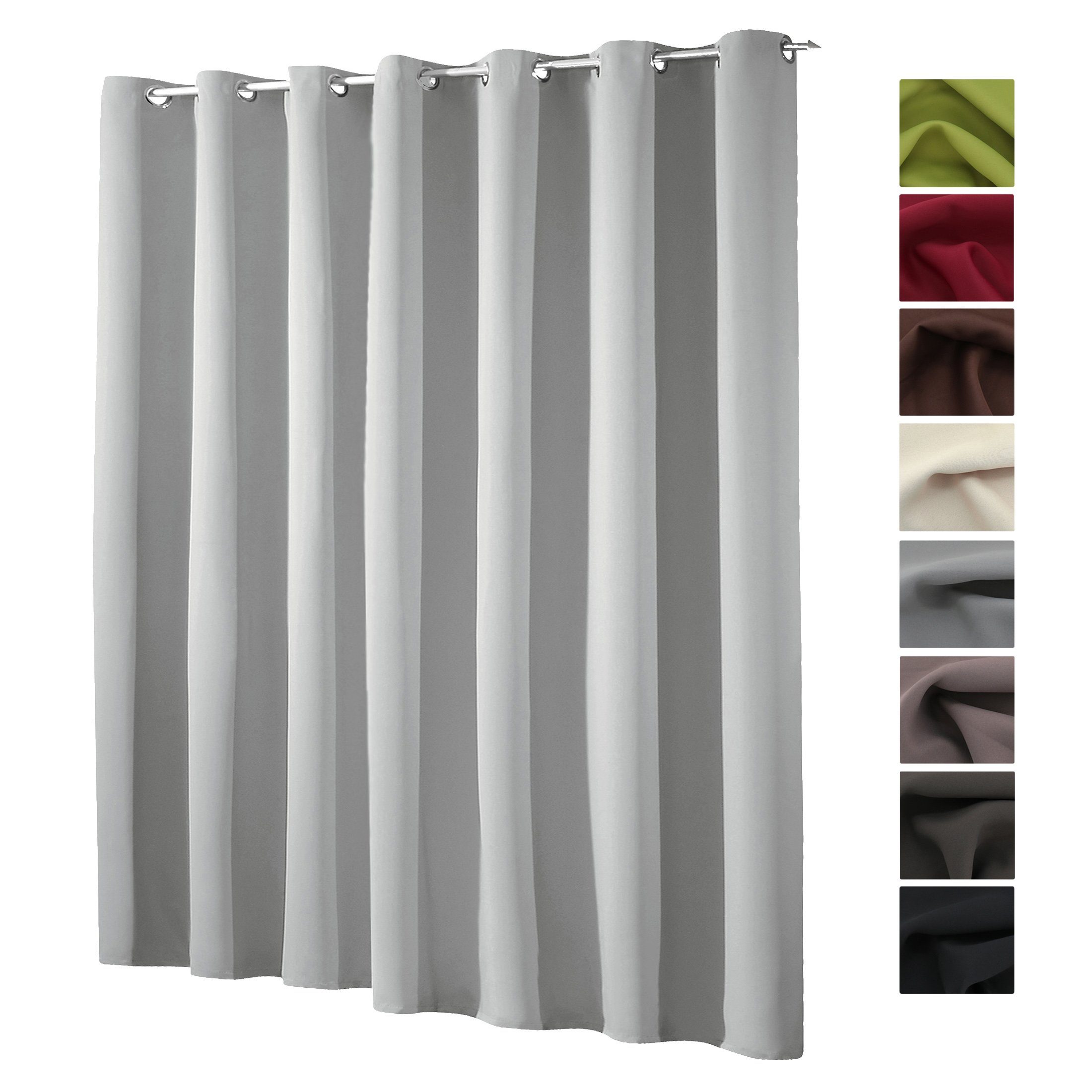 heimtexland Verdunkelungsvorhang XL Thermo Ösenschal Verdunklungsgardine Ra günstig online kaufen