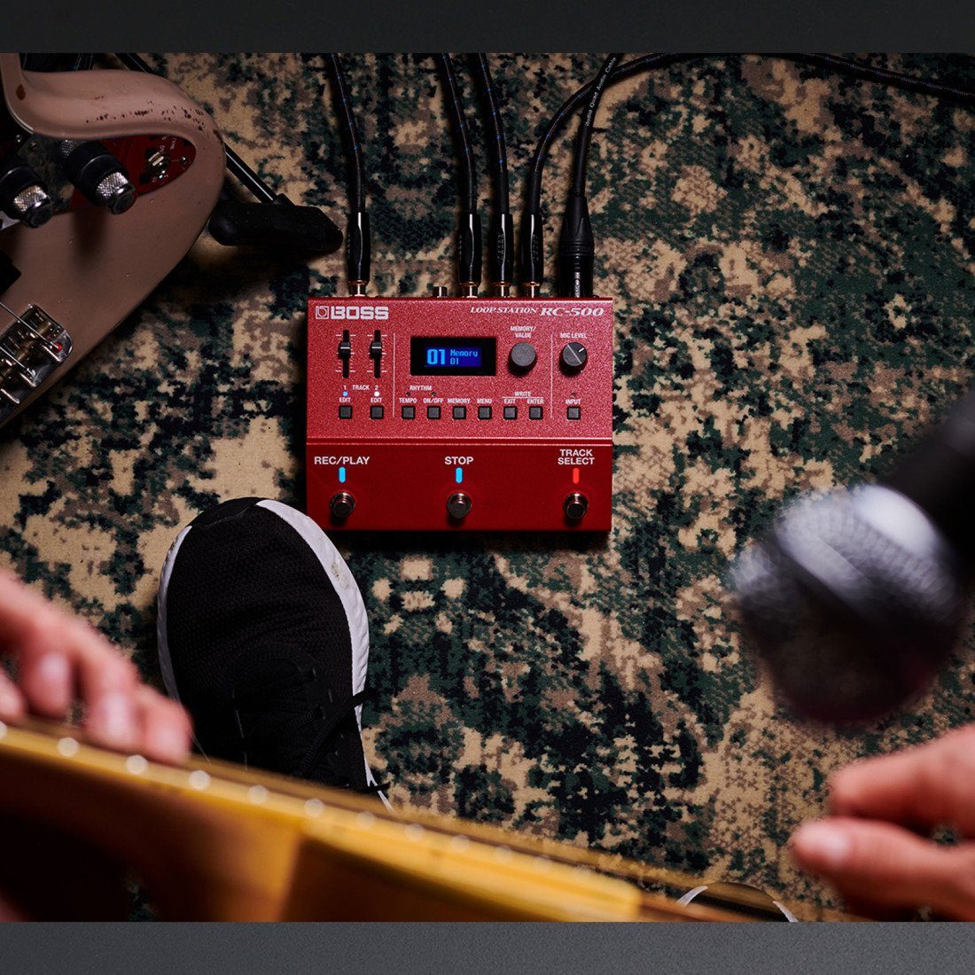Boss by Roland E-Gitarre Boss RC-500 Looper Pedal – Bild 5 von 5