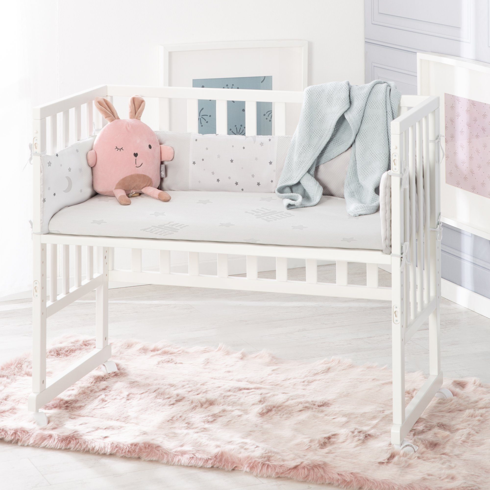 roba® Stubenbett Sternzauber, Beistellbett inkl. Matratze günstig online kaufen